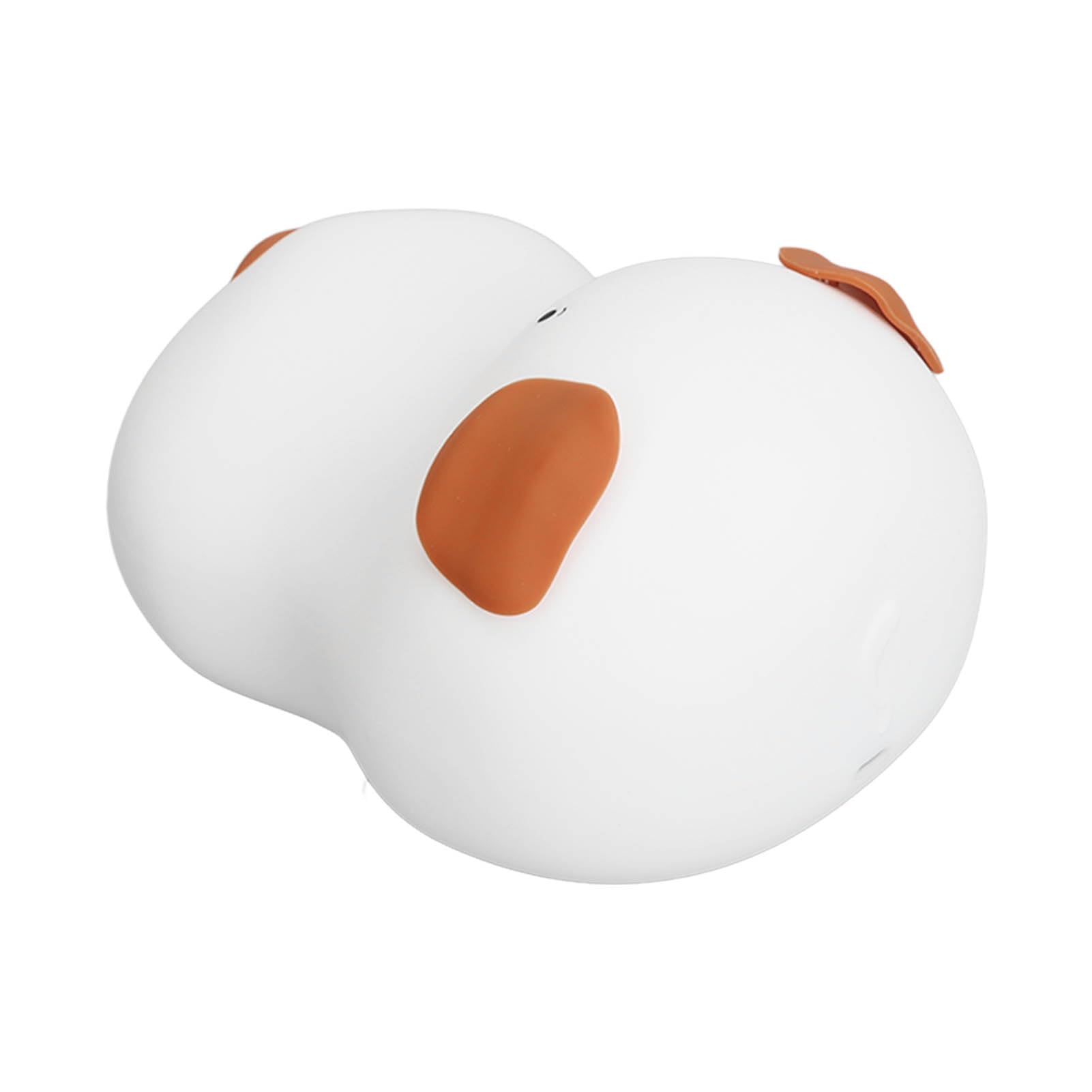 Dog Night Light - Color Changing Silicone Lamp with Adjustable Brightness, 1200mAh Rechargeable Battery | Perfect for Bedside, Nursery, Pet Room & Gift Giving