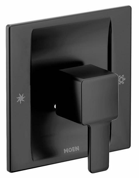Moen TS2711BL 90 Degree Posi Temp Valve Trim in Matte Black - Perfect for Bathroom and Shower Faucet Upgrades