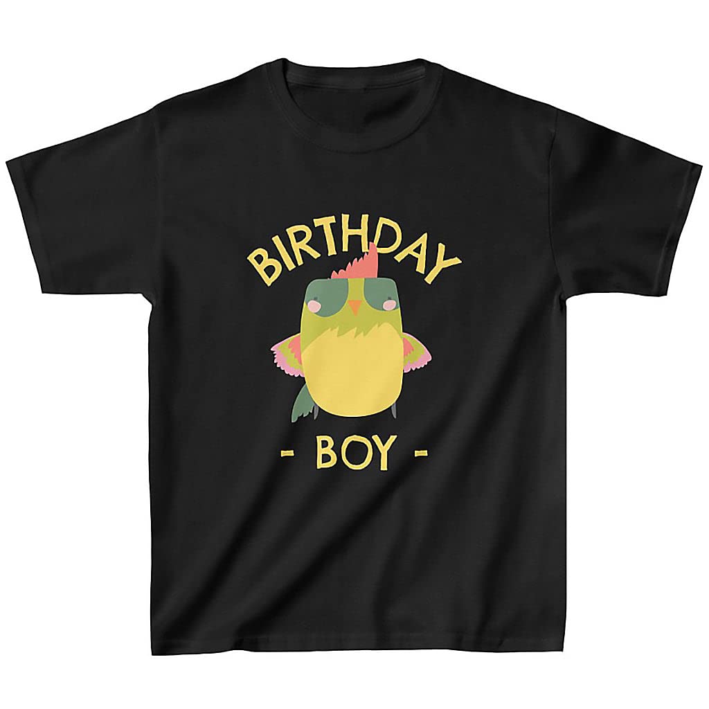 Adorable Parrot Birthday Shirt for Boys - Fun Kids Birthday Party Outfit - Perfect for Birthday Celebrations, Photo Shoots & Special Occasions