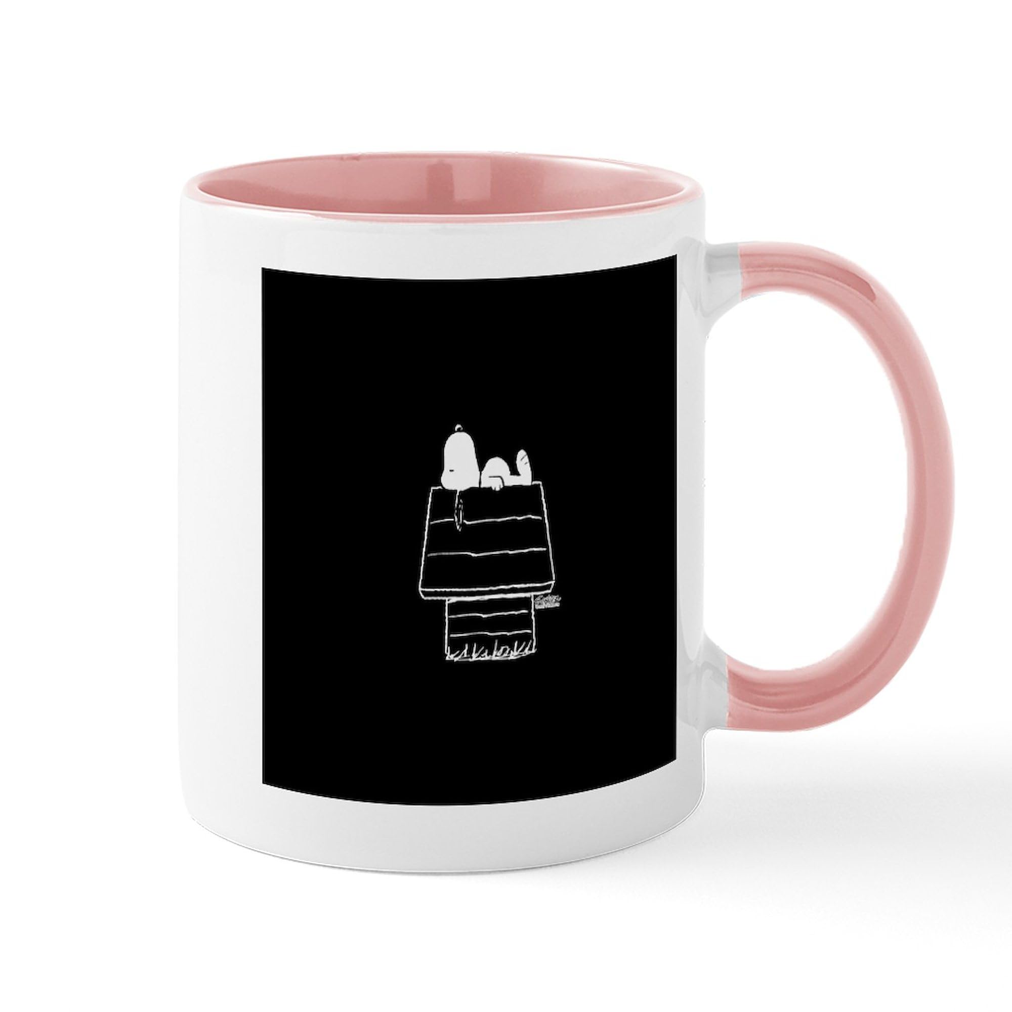 Peanuts Snoopy 11 oz Ceramic Coffee Mug - 325 ml White Gift Mug for Coffee, Tea & Hot Drinks - Perfect for Office, Home & Gifts