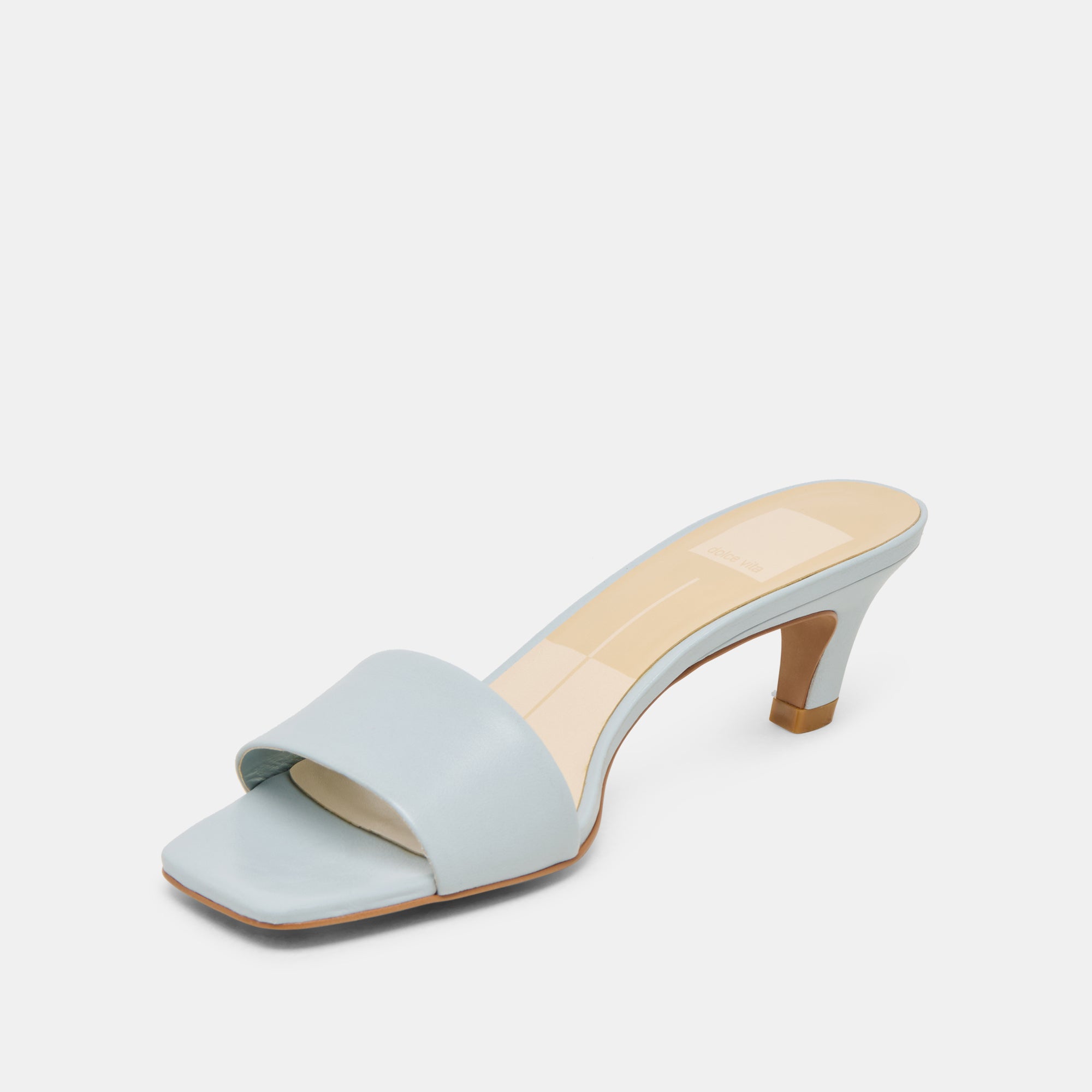 REXA Women's High Heels - Ice Blue Genuine Leather Pumps for Party, Wedding & Evening Events - Stylish & Comfortable Dress Shoes