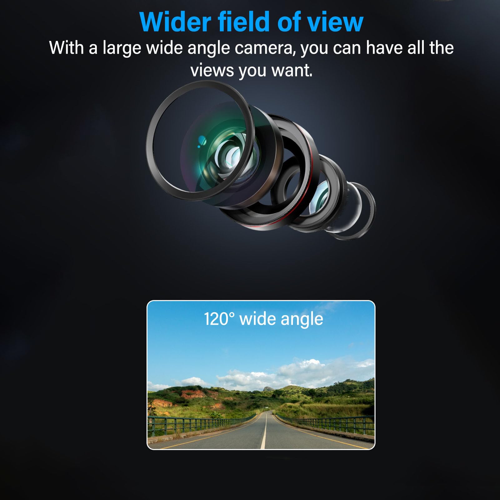 1080P HD Cat Collar Camera with 170° Wide Angle Lens - Wearable Action Camera for Pet Vlogging, Outdoor Adventures & Home Monitoring | Perfect for Hiking, Travel & Pet Safety Recording