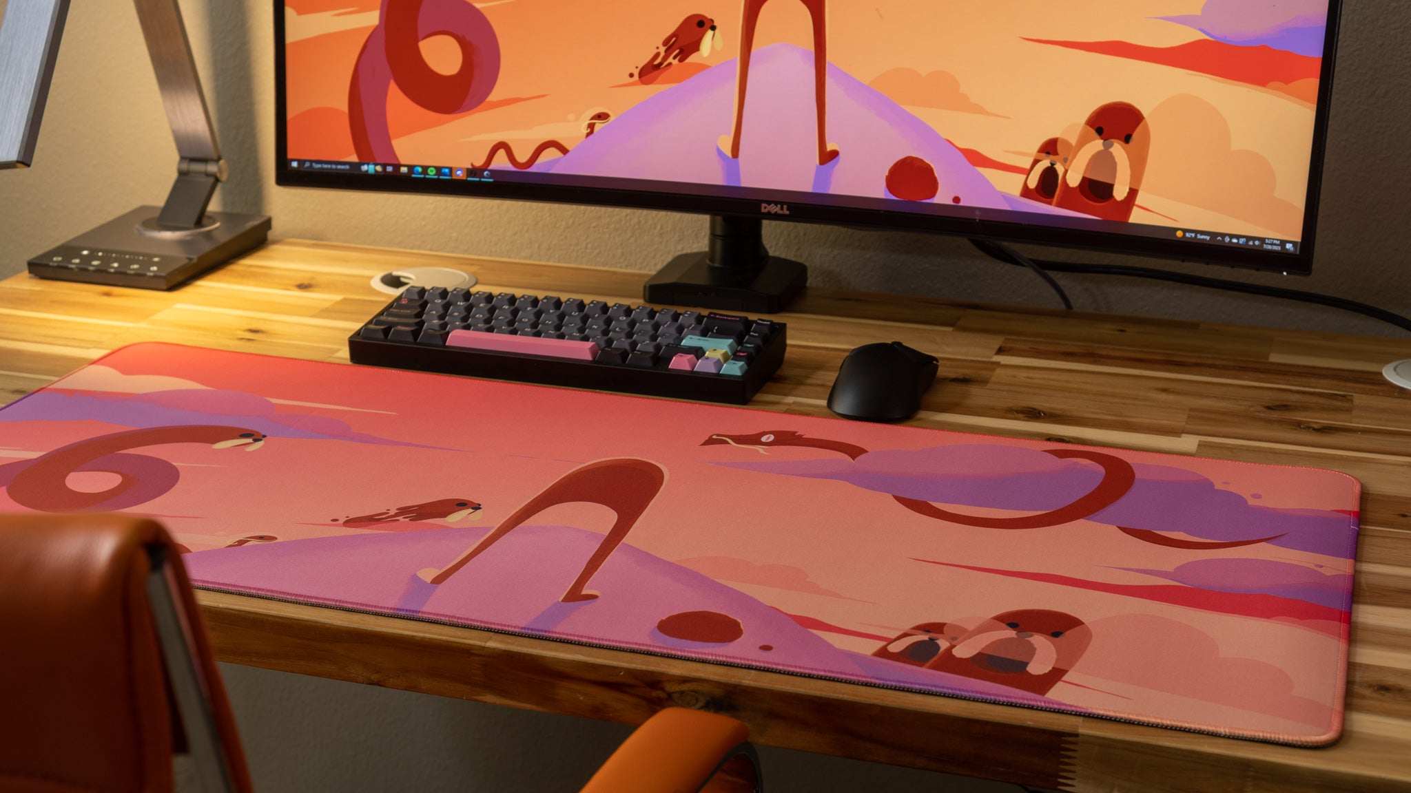 Nymn Content Creator Collaboration Limited Edition XL Gaming Mouse Pad - Large Extended Mouse Mat for PC, Mac, Laptop - Perfect for Gaming, Streaming & Office Work