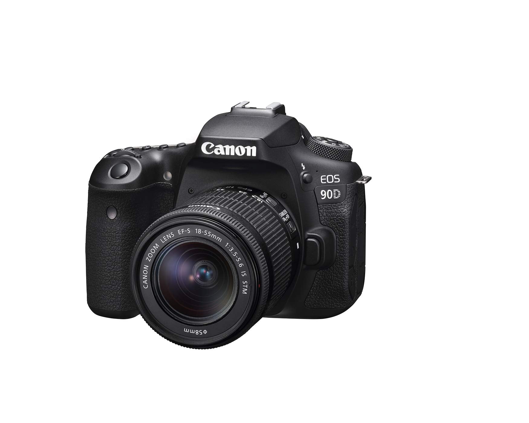 Canon EOS 90D DSLR Camera with 18-55mm Lens Kit - Professional Photography for Travel, Vlogging & Portrait Shooting