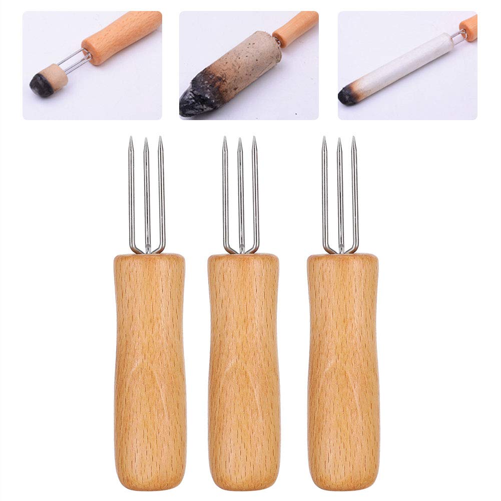 3pcs Roll Extender Tool - Anti-Scald Moxibustion Stick Extender for Acupuncture & Massage Therapy | Safe & Easy-to-Use for Home Wellness and Pain Relief