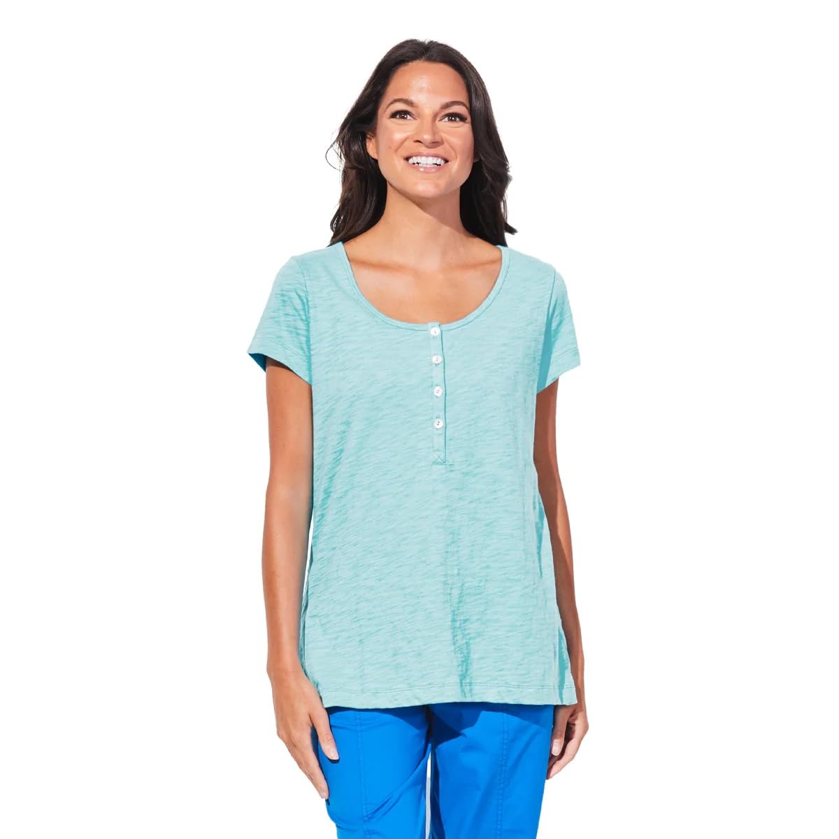 Habitat Women's Short Sleeve T-Shirt - Comfortable Casual Top for Everyday Wear | Perfect for Workouts, Yoga, and Summer Outfits