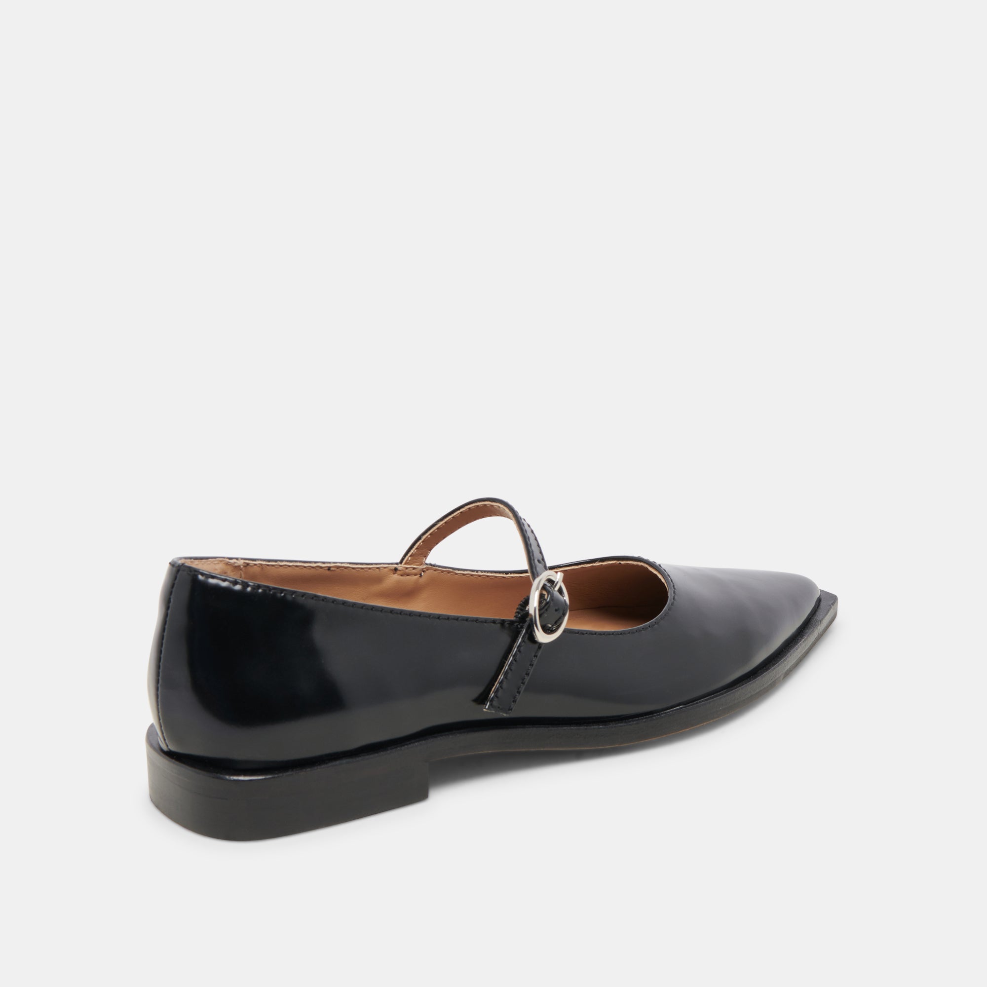 LARGO FLATS MIDNIGHT PATENT LEATHER - Stylish Women's Dress Shoes for Work, Party & Evening Events