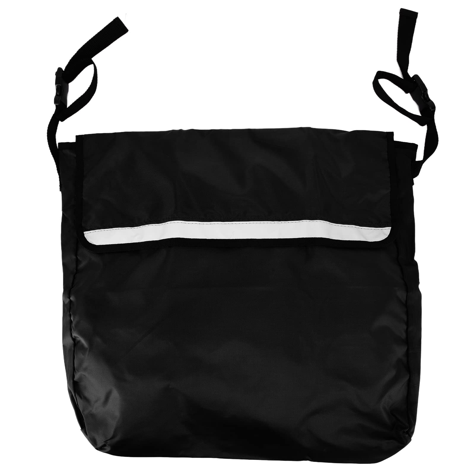 Restokki Large Capacity Wheelchair Storage Bag - Hanging Organizer Backpack for Mobility Scooters & Wheelchairs (Black) - Perfect for Travel, Shopping & Daily Use