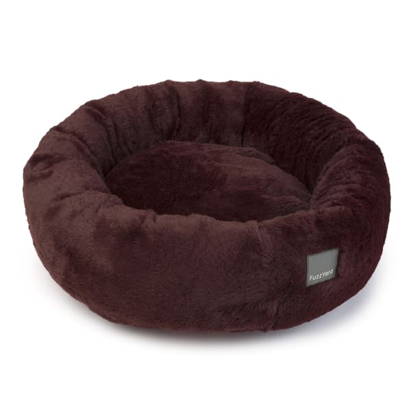 Fuzzyard Eskimo Merlot Dog Bed - Ultra Soft & Cozy Pet Bed for Small to Medium Dogs | Perfect for Winter, Crates & Indoor Use - 15% OFF