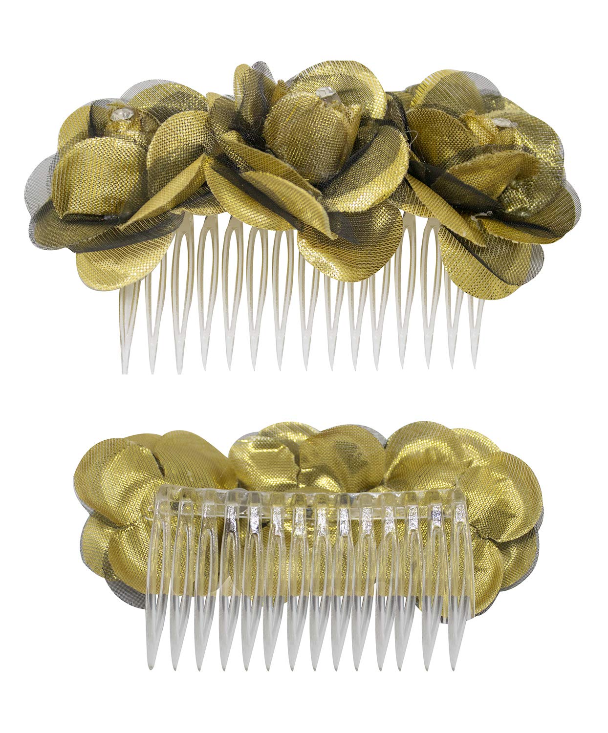 BOXO Set of 2 Hair Clips for Women - Strong Hold Hair Clips for Ponytail, Bun & Updo Hairstyles - Perfect for Work, Gym, Wedding & Everyday Use