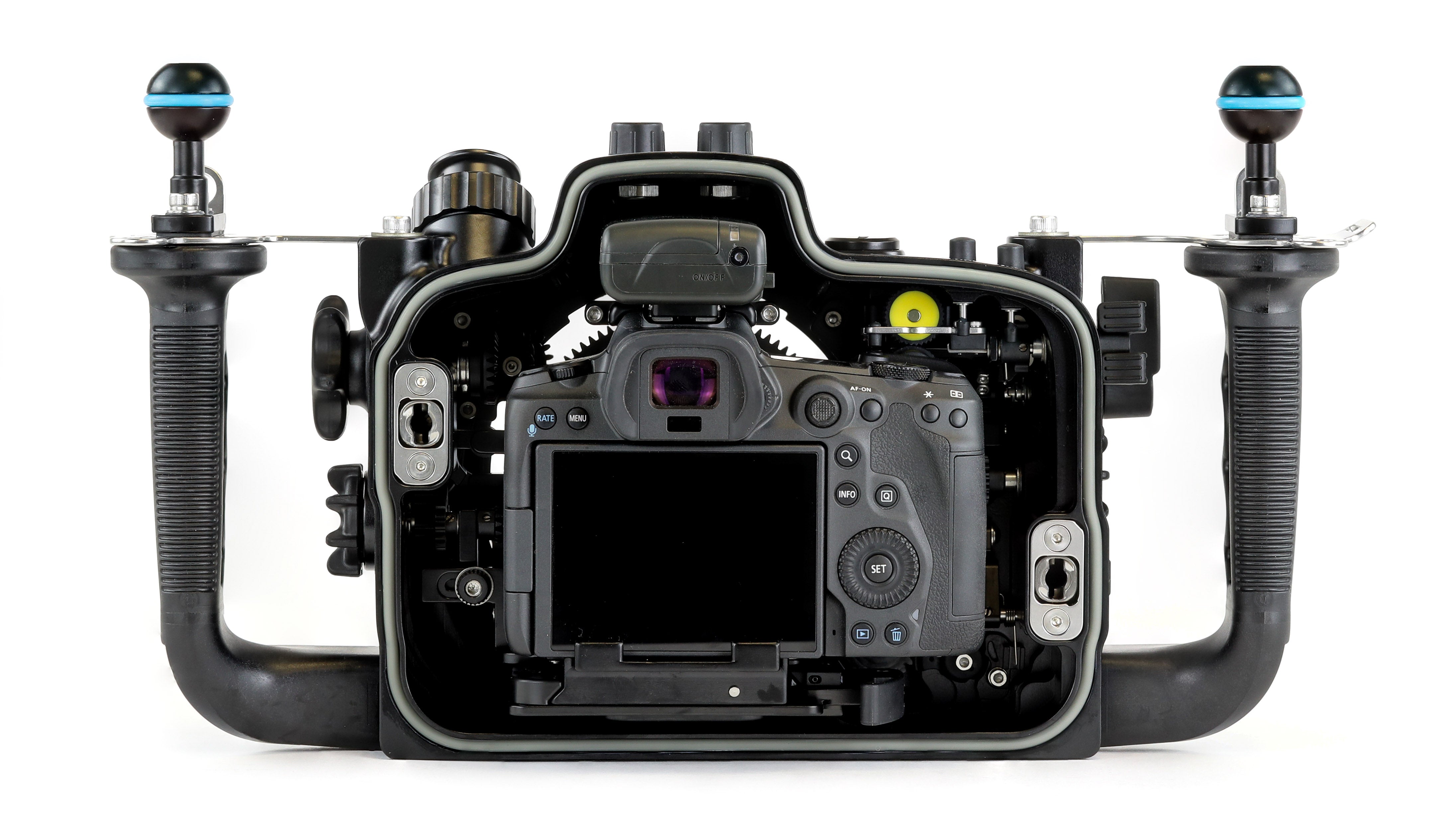 NA R5 Housing for Canon EOS R5 Camera - Waterproof Underwater Case for Scuba Diving, Surfing & Marine Photography