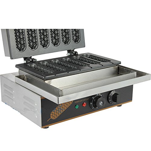 Electric Hot Dog Grill & Waffle Maker Machine - Corn Dog Mould, French Muffin Stick Maker for Homemade Hot Dogs, Waffles & Snacks - Perfect for Parties, BBQs & Family Breakfasts