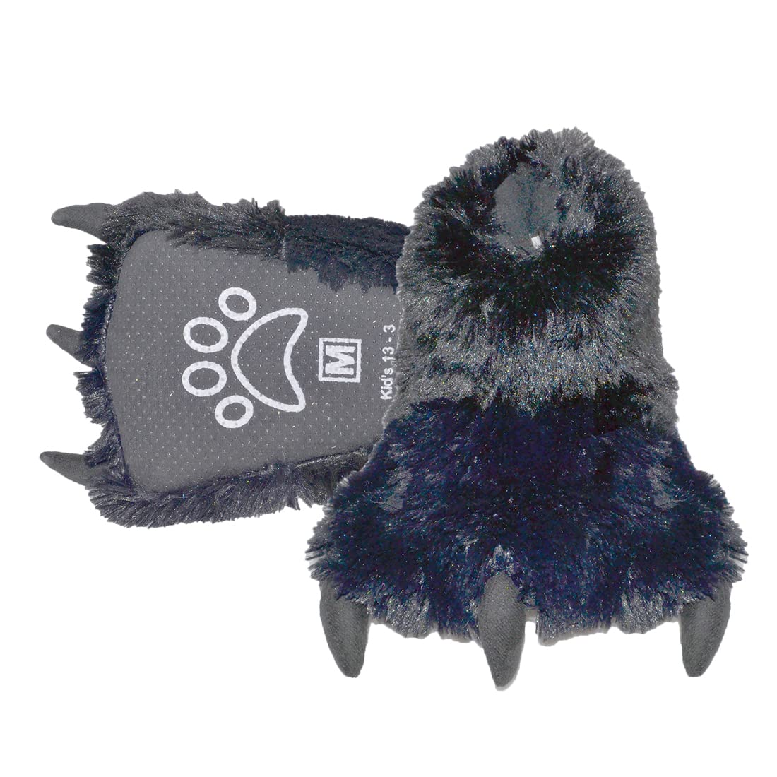 Funny Bear Paw Slippers for Adults & Kids - Cozy Dinosaur Slippers for Boys, Girls & Toddlers - Cute Monster House Slippers for Indoor Comfort & Gifts