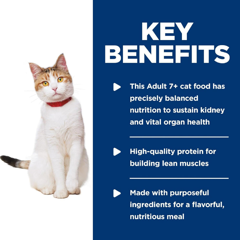 Science Diet Healthy Cuisine Roasted Chicken & Rice Wet Cat Food for Adult Cats 7+ Years - Premium Nutrition for Senior Cats, Perfect for Mealtime & Weight Management