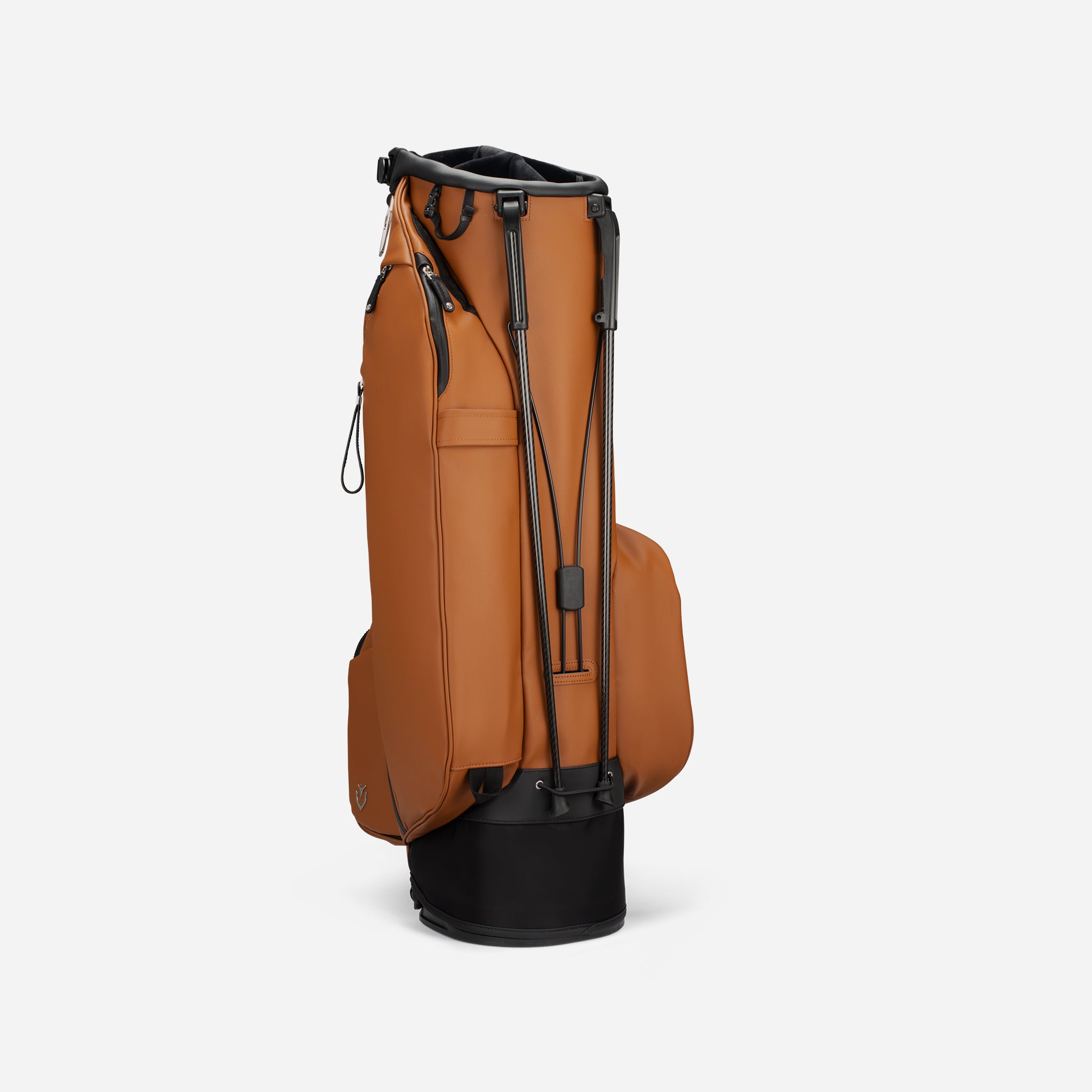 Player V Stand Heritage Brown - Premium Guitar Stand for Acoustic & Electric Guitars - Perfect for Home, Studio & Stage Use