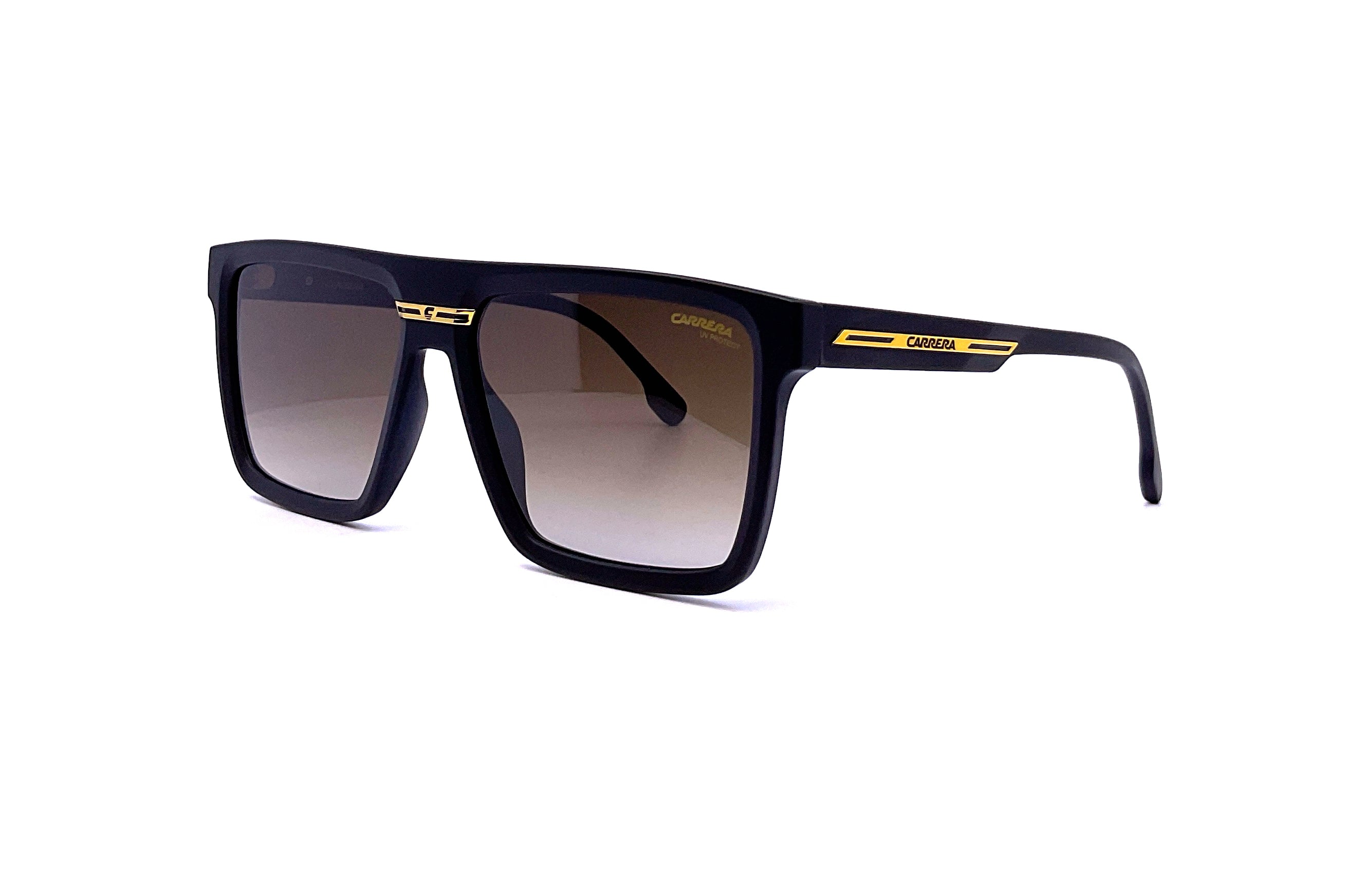 Carrera Victory C 03/S Matte Black Sunglasses - Polarized UV Protection Sports & Driving Shades for Men & Women - Perfect for Outdoor Activities, Running, Cycling, and Travel