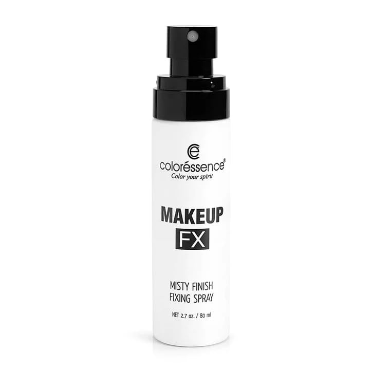 COLORESSENCE FX Misty Finish Makeup Setting Spray - Hydrating, Oil Control & Long Lasting Makeup Fixer with Niacinamide (80ml) | Perfect for Daily Wear, Special Occasions & Hot Weather