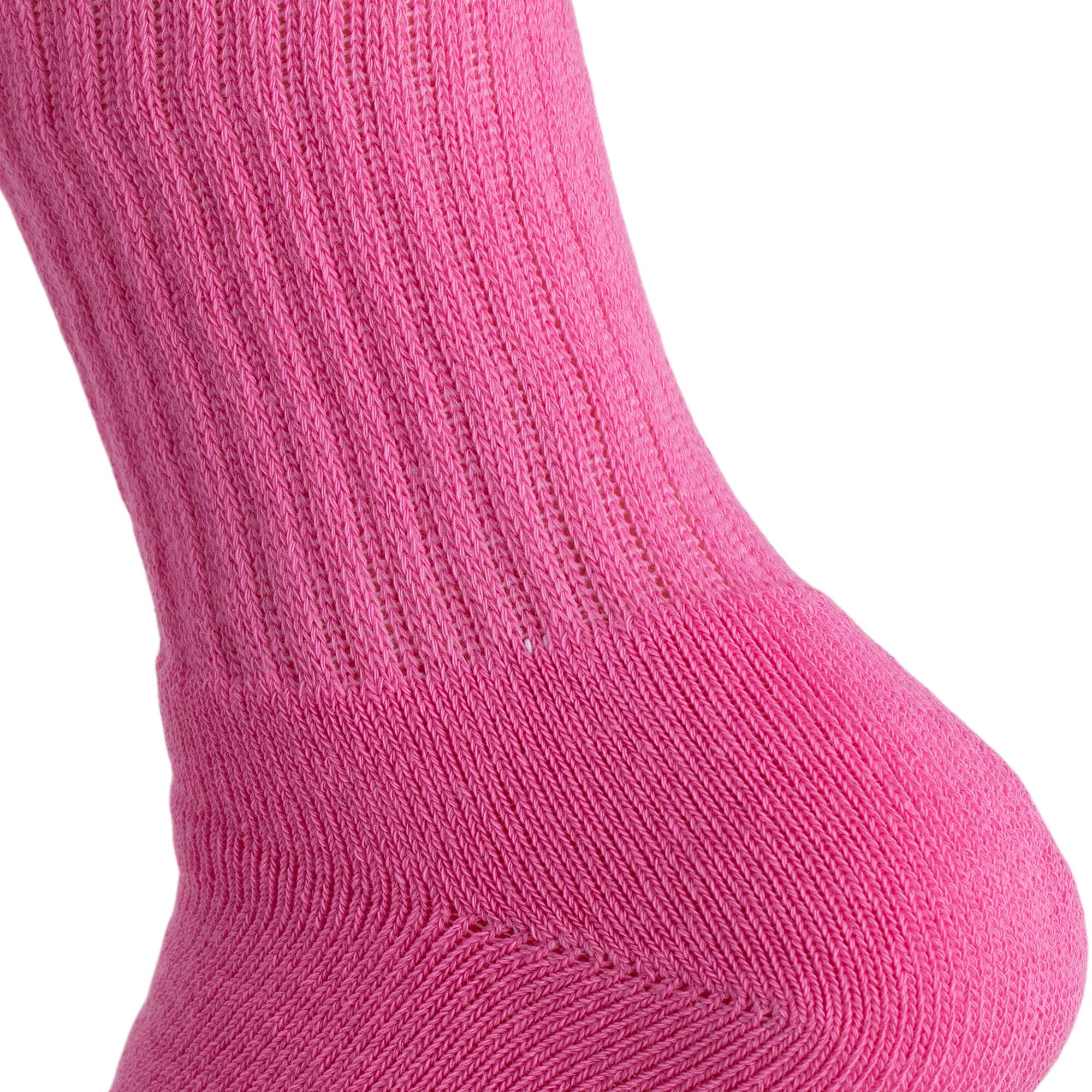American Made Solid Cotton Cushion Crew Socks for Men - Breathable Athletic Sport Socks for Running, Hiking & Everyday Comfort