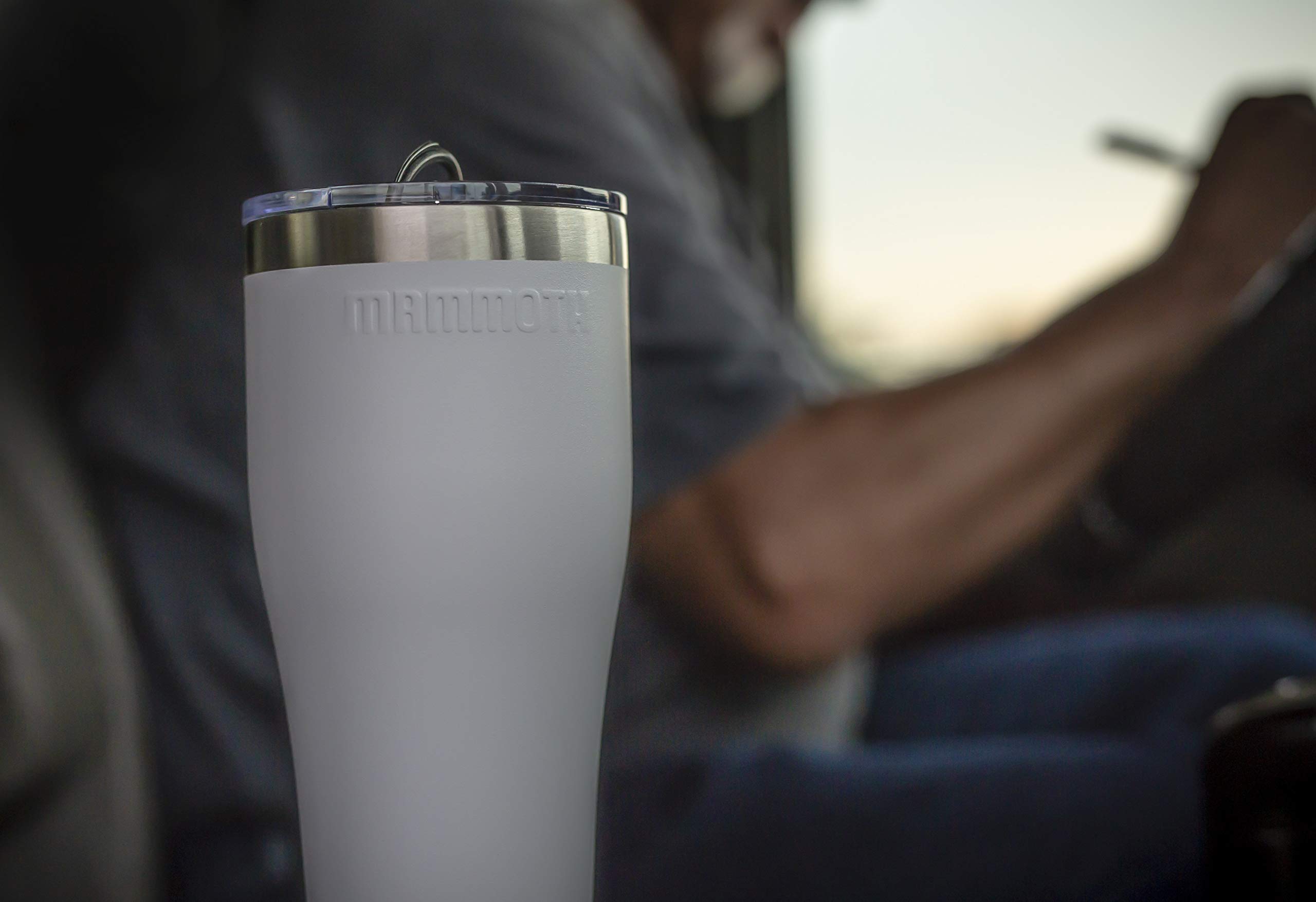 Mammoth Coolers Rover 30 oz Stainless Steel Tumbler - Double Wall Vacuum Insulated Cup for Hot & Cold Drinks - Perfect for Camping, Travel, Office & Outdoor Adventures