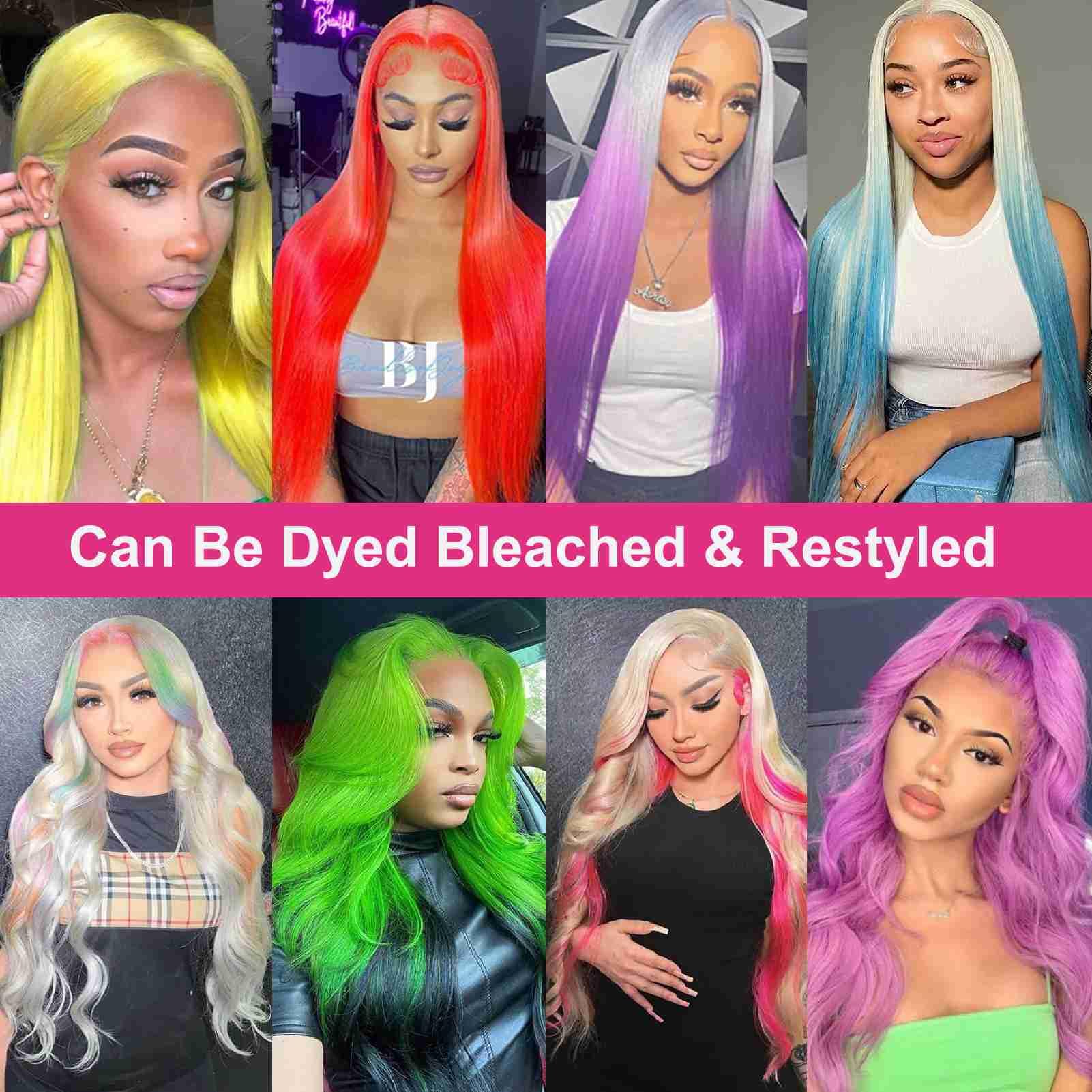 32 Inch 613 Blonde Straight Lace Front Wig Human Hair - 13x6 HD Transparent Lace Frontal Wig for Women, Pre-Plucked 200 Density, Perfect Gift for Mom - Great for Daily Wear, Cosplay, and Special Occasions