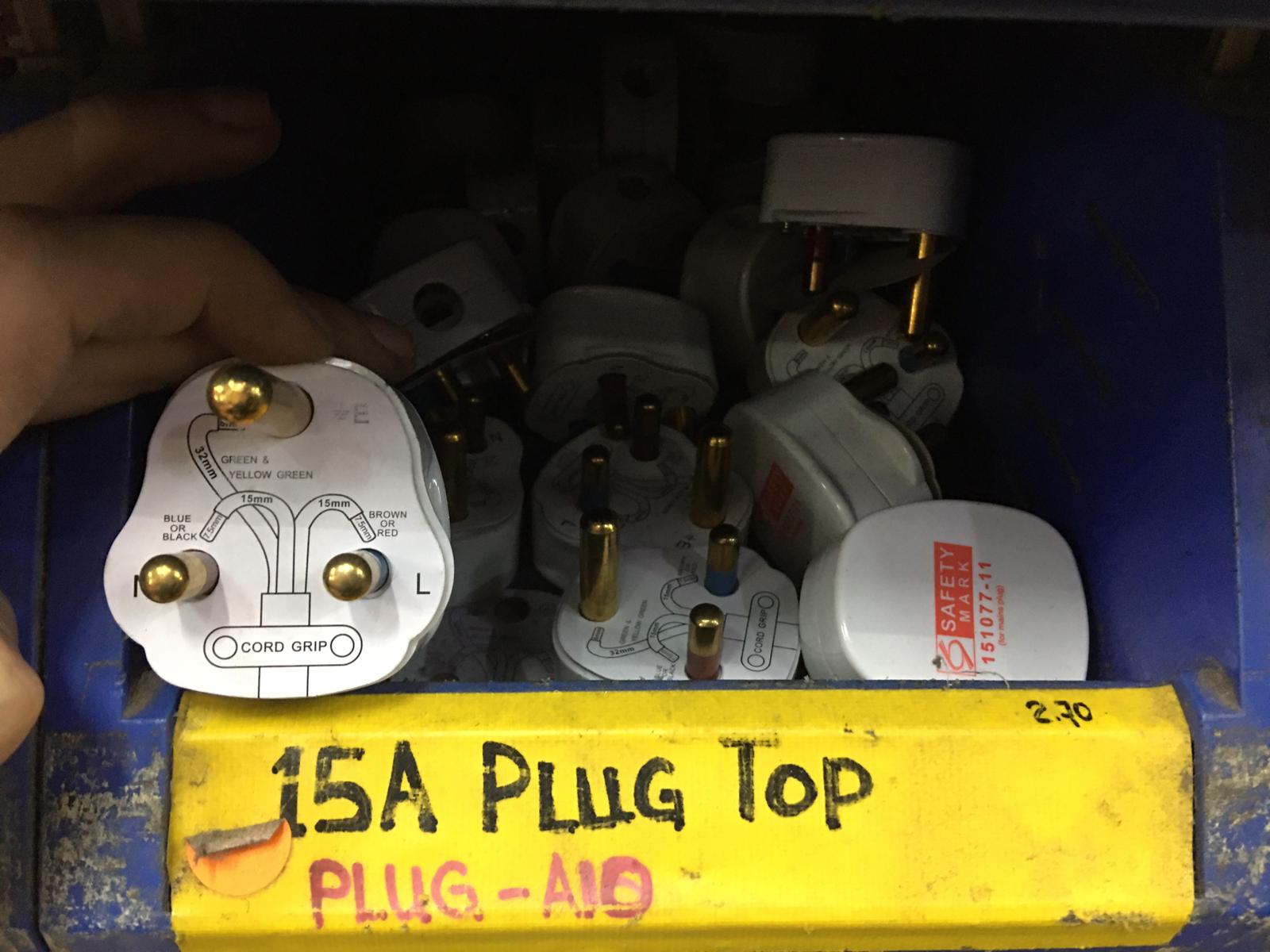 15A Plug Top - Heavy Duty Power Plug | Model PLUG A10 | Ideal for Home Appliances, Electronics & Power Tools