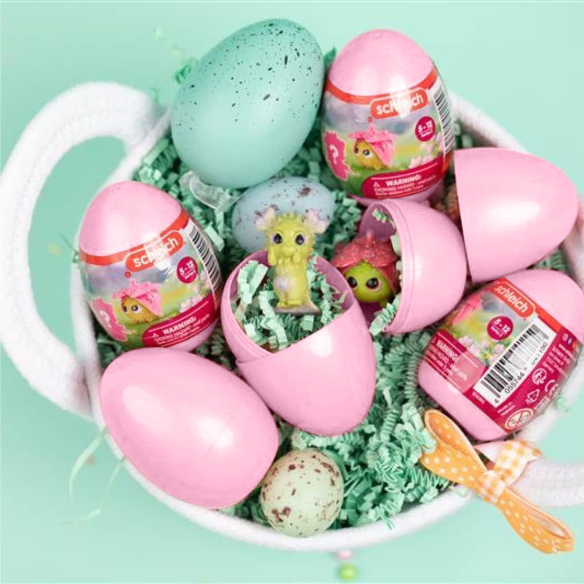 Schleich Bayala 6-Piece Surprise Toy Set with Magic Eggs & Hatching Baby Plants - Fantasy Play Figures for Kids Ages 5+ - Perfect Easter Basket Stuffers, Birthday Gifts & Imaginative Play Scenes
