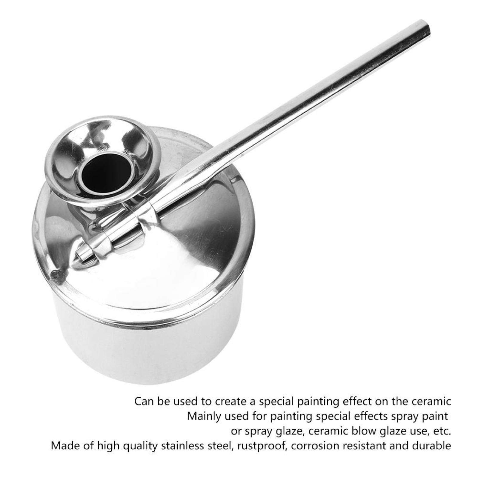 Rosvola 200ml Pottery Painting Sprayer - Ceramic Glaze Spray Gun for Spray Paint, Glazes, Pots & Blow Glaze - Perfect for DIY Pottery, Ceramic Art & Home Decor Projects