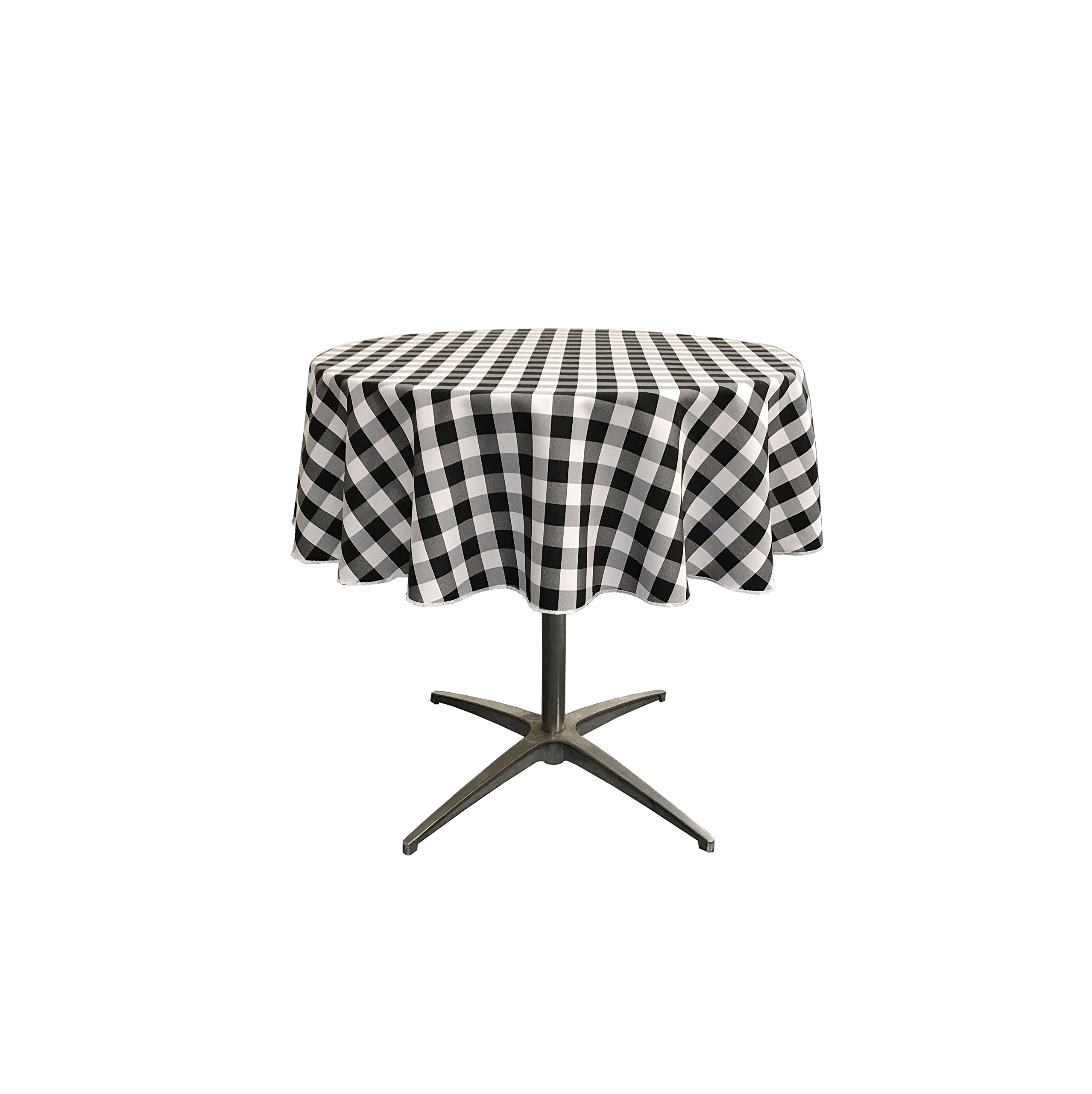 LA Linen Gingham Tablecloth - 58