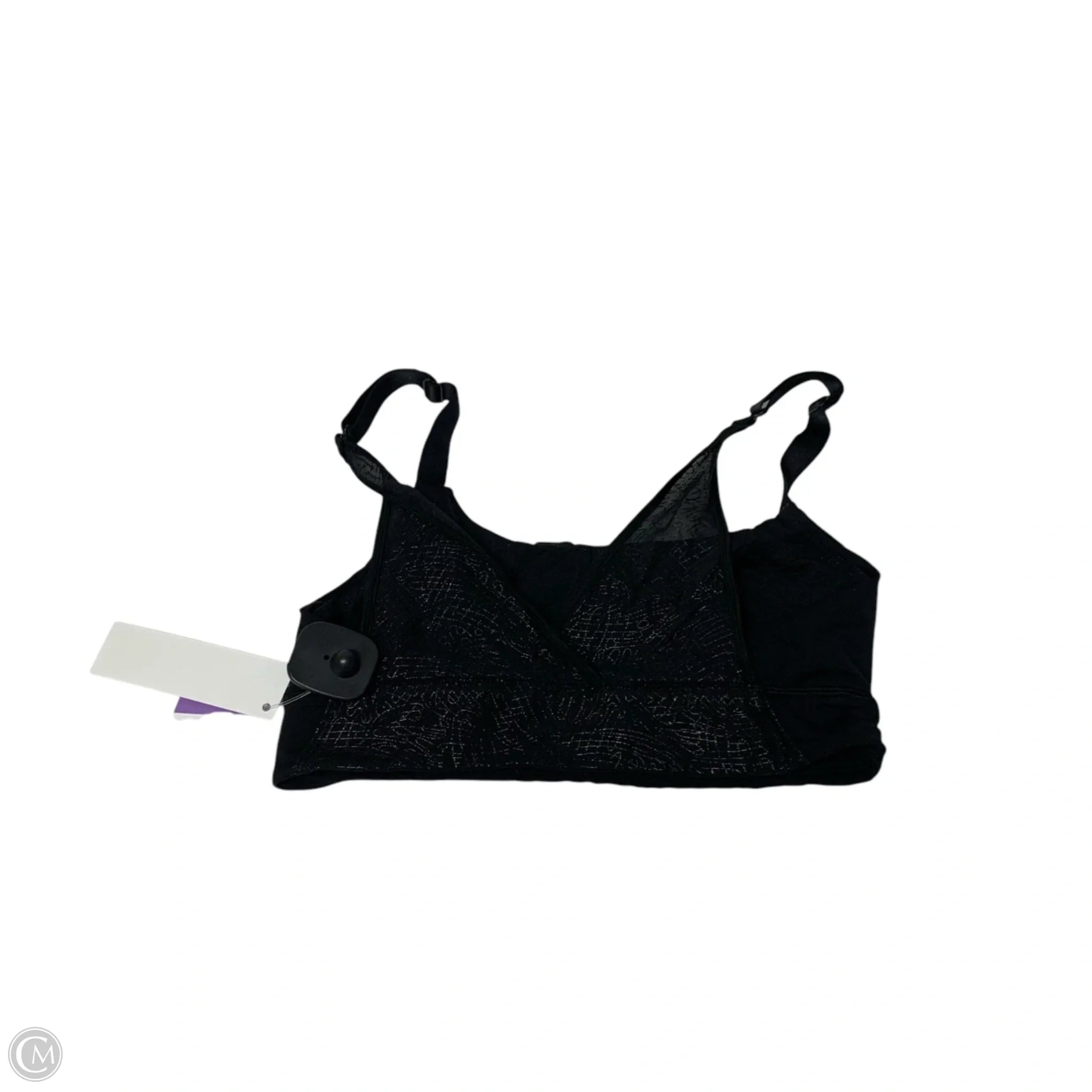 Lululemon Black Athletic Sports Bra Medium - High-Impact Workout, Running, Yoga & Gym Wear for Women