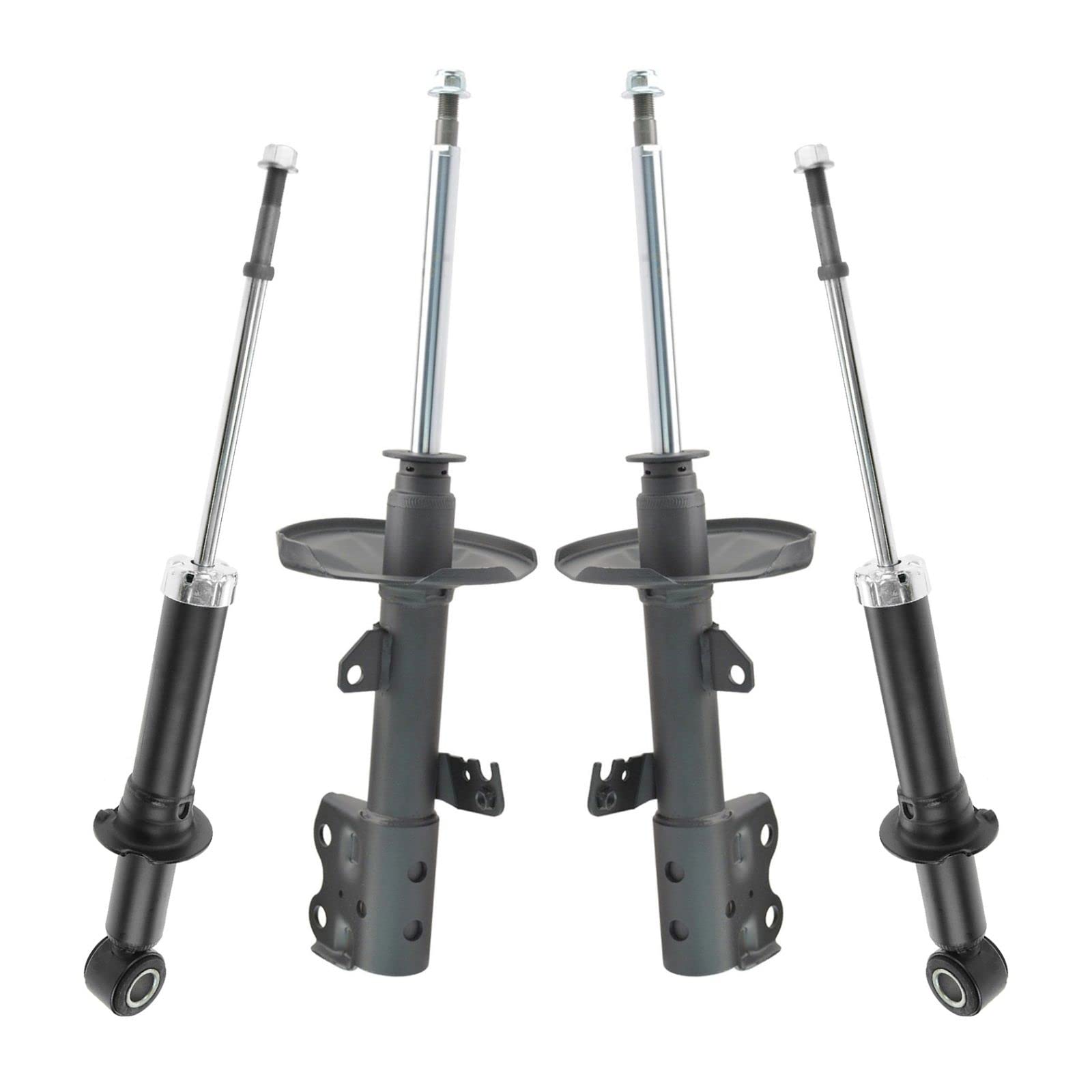 Toyota Prius 2004-2009 Front & Rear Shock Absorber Strut Assembly Kit - Full Suspension Replacement for Smoother Ride - Perfect for City Commuting & Highway Driving