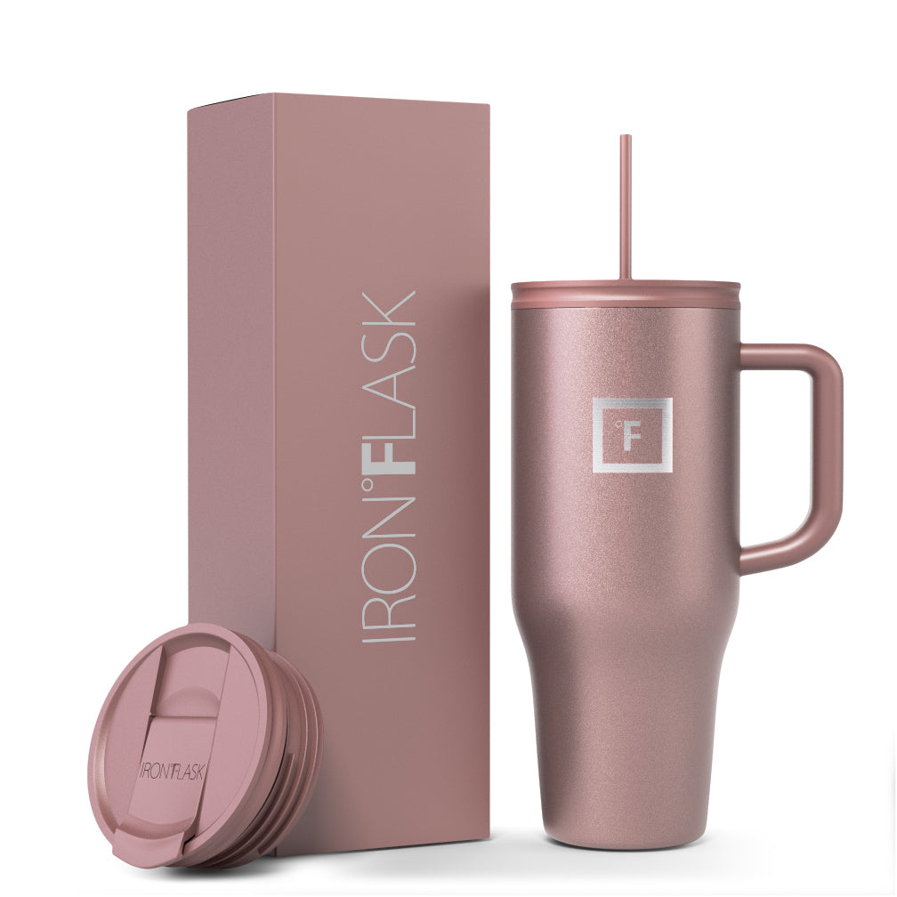 32 Oz Co Pilot Tumbler with Lid and Straw - Insulated Stainless Steel Travel Mug for Hot & Cold Drinks - Perfect for Commuting, Camping, and Office Use
