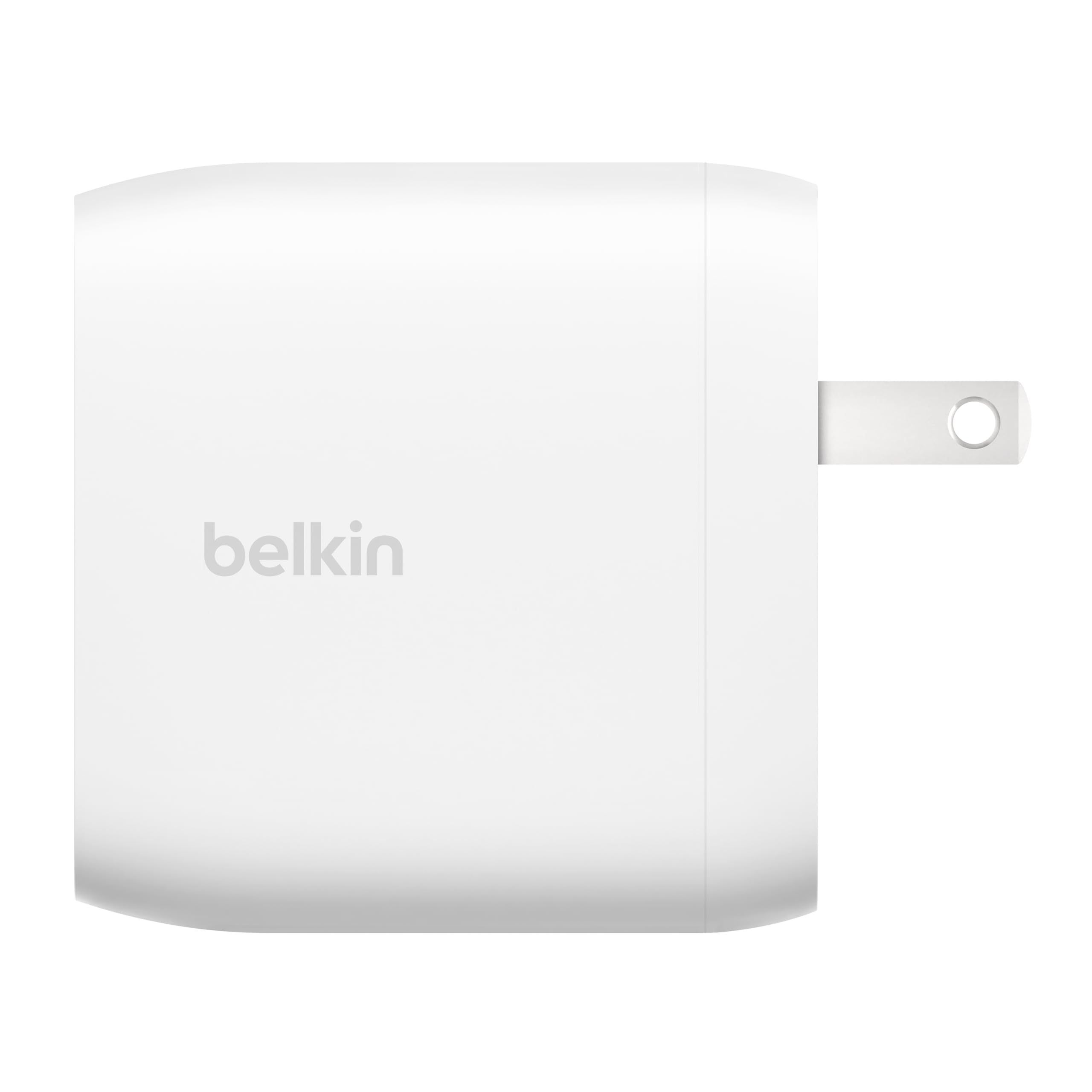Belkin BoostCharge 60W Dual USB-C Wall Charger with PPS - Fast Charging for iPhone 16, iPad, Samsung Galaxy S25, Google Pixel - Includes USB-C to Lightning & USB-C to USB-C Cables - Perfect for Home, Office & Travel - White