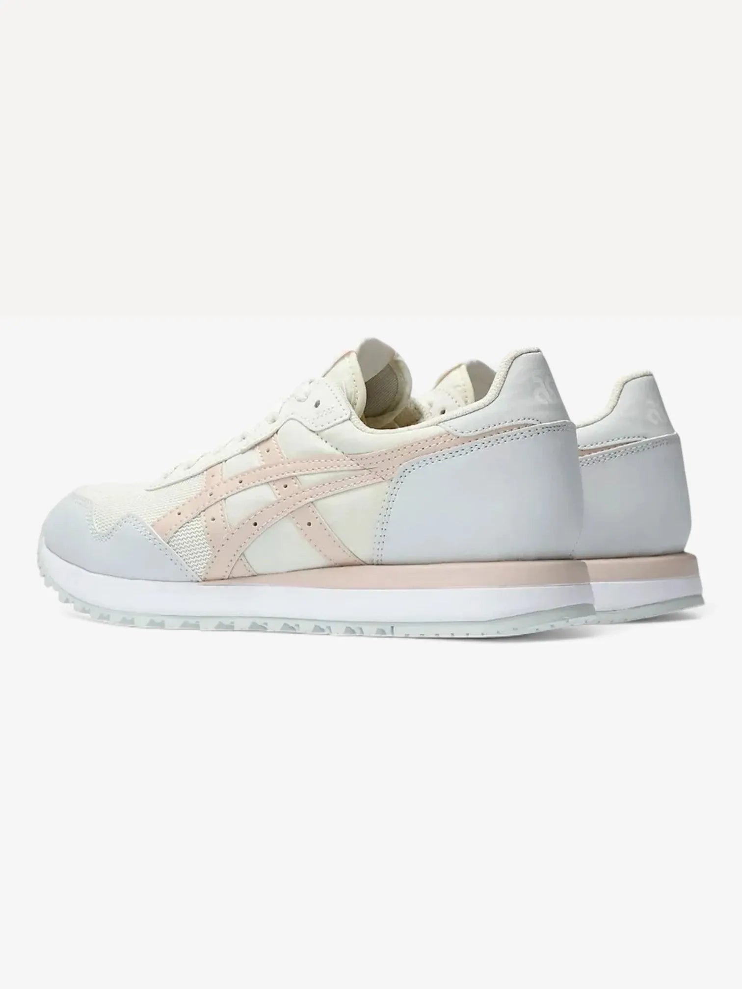 ASICS Women's Tiger Runner II Running Shoes - White/Beige | Lightweight & Cushioned for Jogging, Gym Workouts & Daily Wear