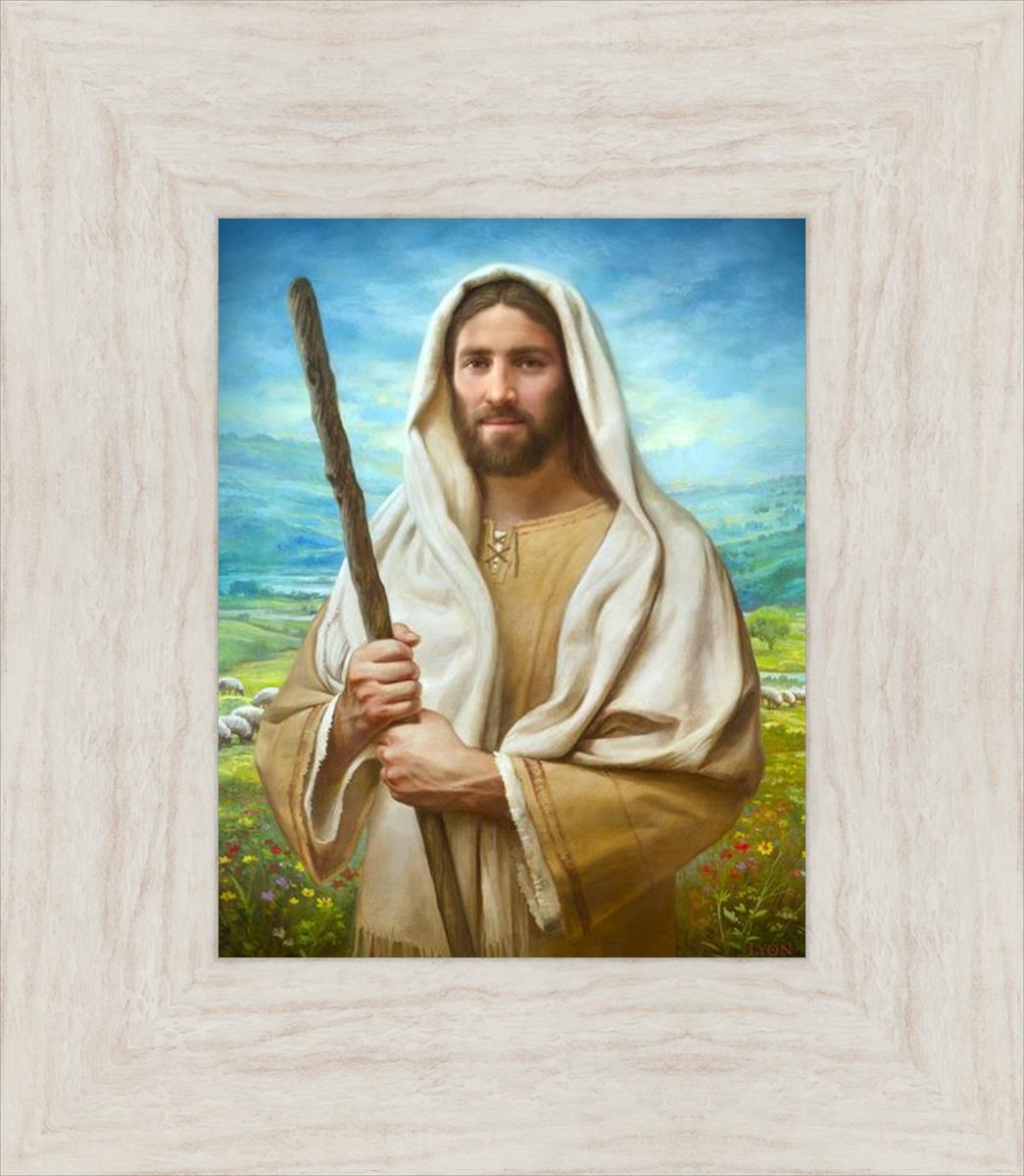Feed My Sheep by Howard Lyon - Inspirational Christian Art Print for Home, Office & Church Decor - Perfect for Gifts & Spiritual Encouragement