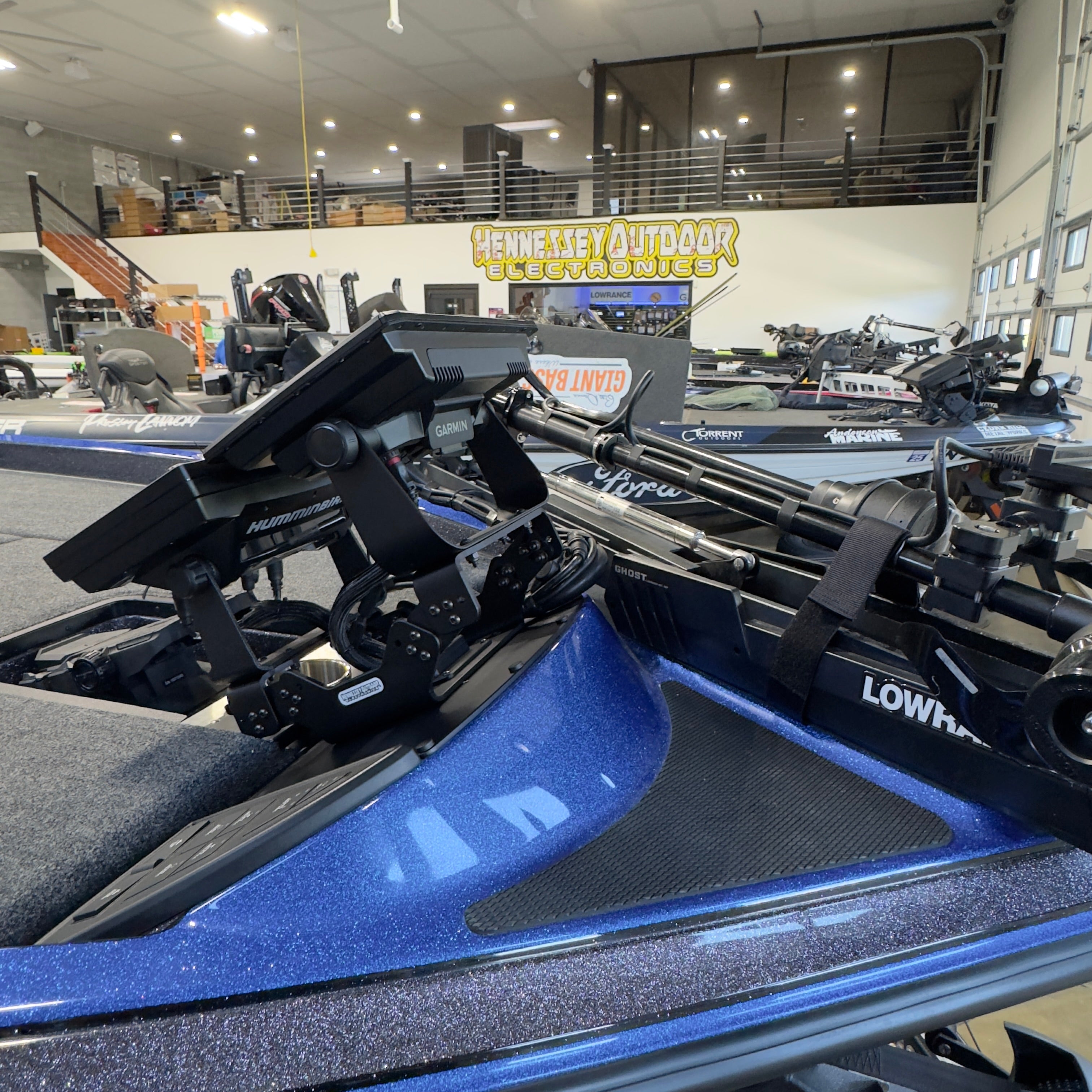 H.O.E. Dual Bow Mount System for Caymas CX20/CX21 (2019-2024) - Perfect for Fishing & Boat Accessories Upgrade