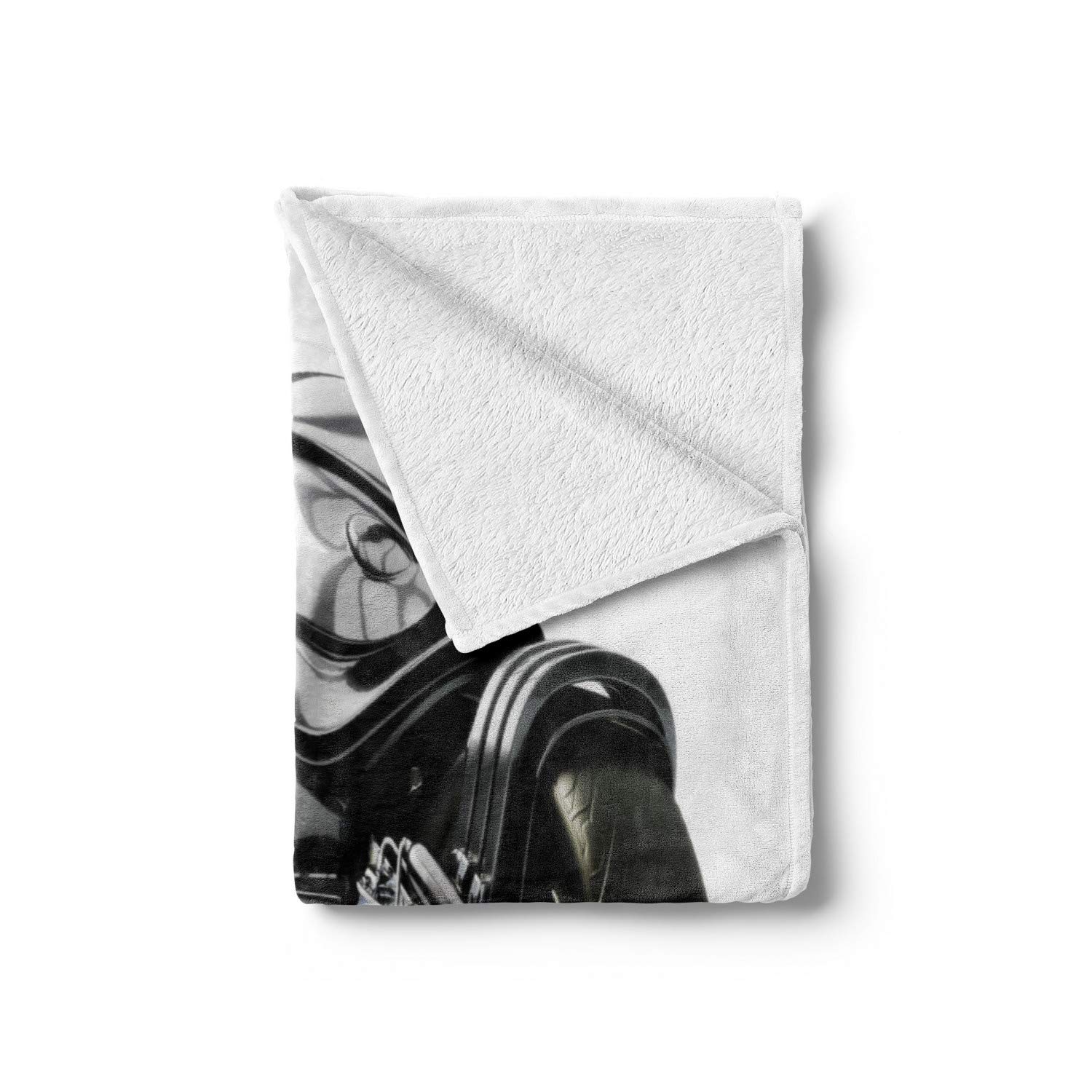 Ambesonne Futuristic Motorcycle Throw Blanket 50