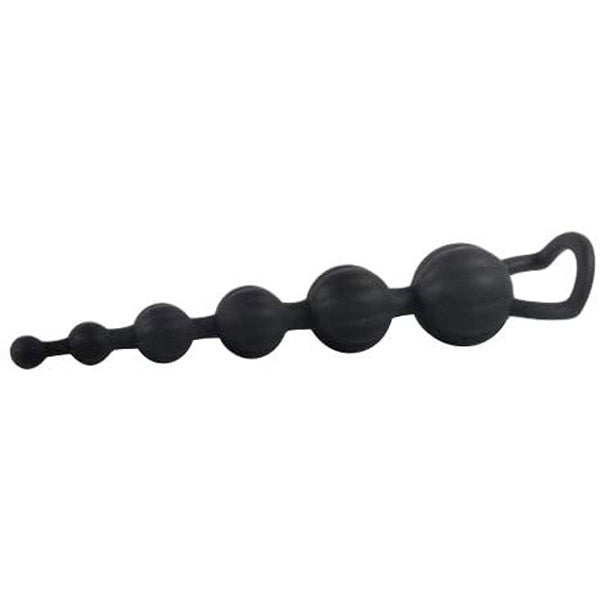 Adam & Eve Silicone Anal Beads for Couples - Pleasure Toys for Adults - Perfect for Sensual Massage & Intimate Play