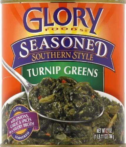 Glory Foods Greens Turnip - Fresh & Nutritious Turnip Greens for Cooking, Salads & Healthy Meals - Perfect for Soups, Stir-Fries & Southern Recipes