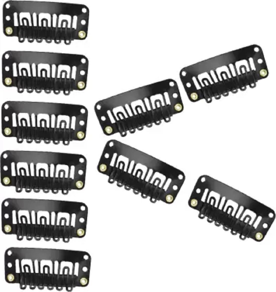 Premium Sarpa Hair Patch Clips - Invisible Hair Extension Clips for Toupees & Hair Fixing | Secure Attachment for Thinning Hair & Bald Spots | Perfect for Daily Wear, Cosplay & Special Occasions