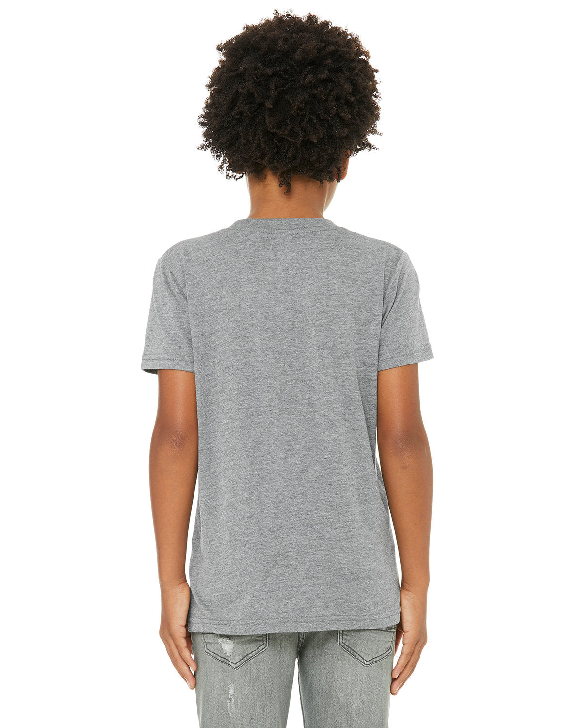 Bella + Canvas 3413Y Youth Triblend Short Sleeve T-Shirt - Soft & Comfortable Cotton Blend Tee for Kids & Teens - Perfect for School, Sports & Casual Wear
