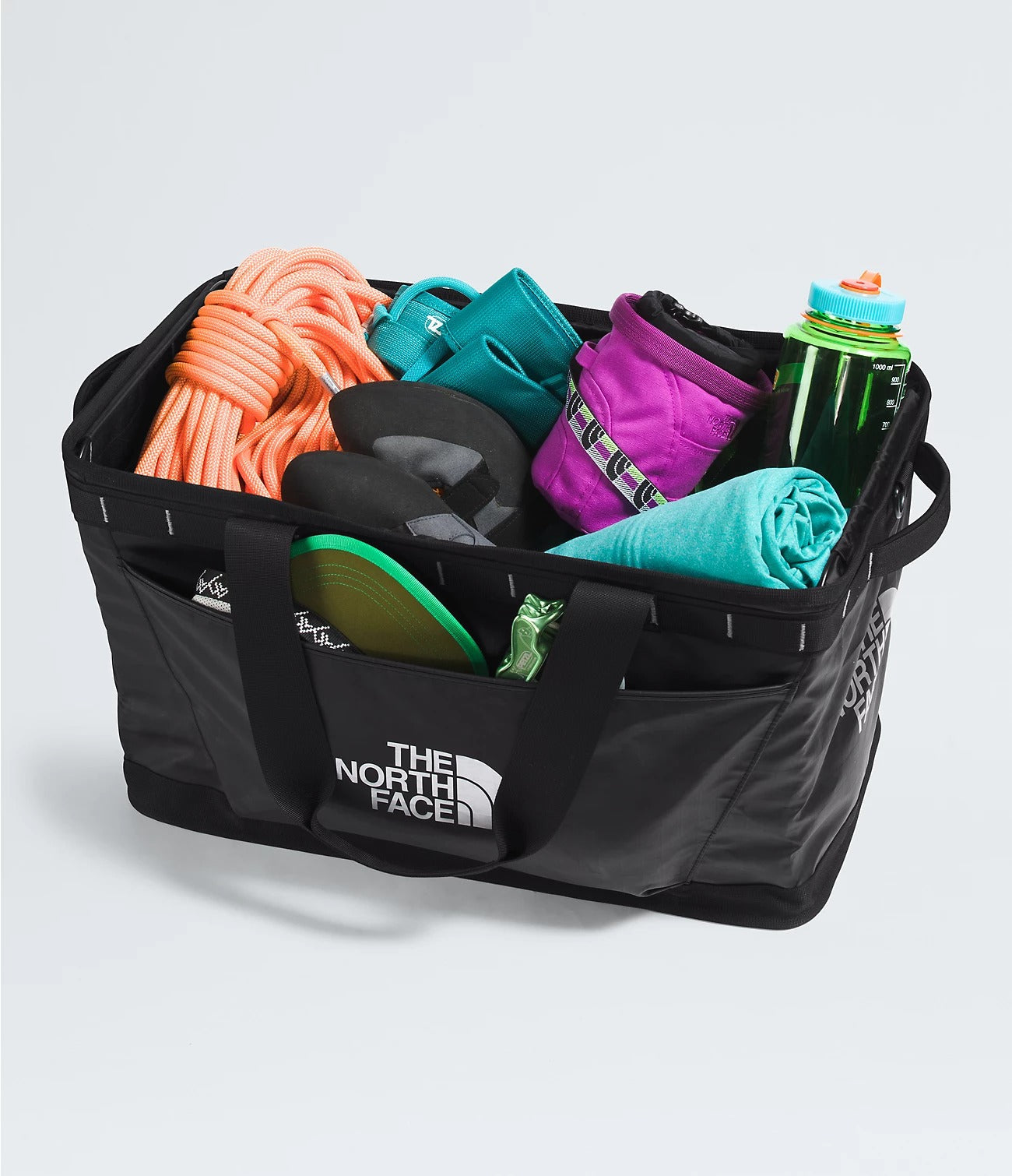Base Camp Gear Bin - Durable Storage Organizer for Camping, Hiking & Outdoor Adventures - Perfect for Gear Organization in Tents, RVs & Trailers