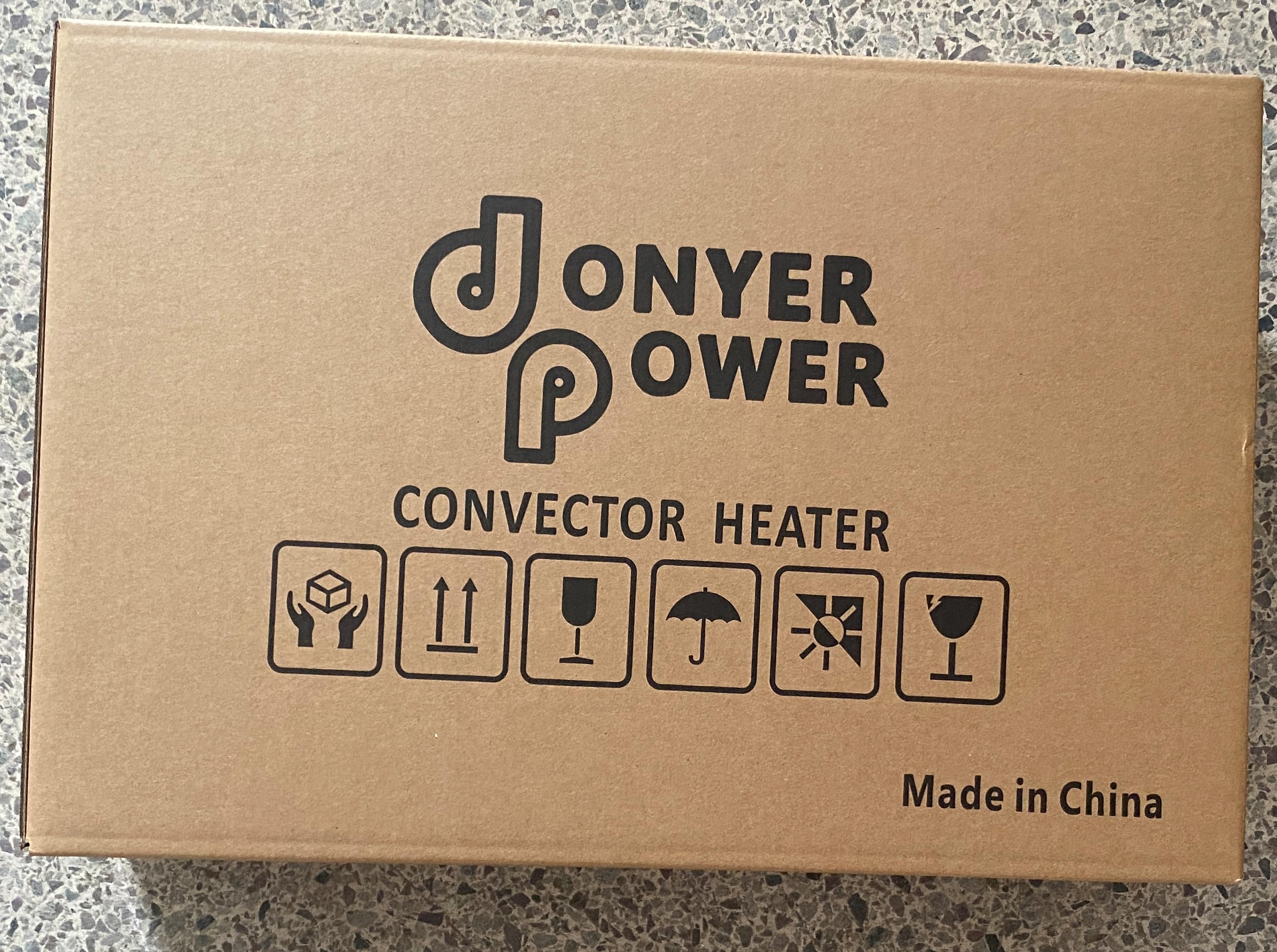 DONYER POWER 2000W Convector Radiator Heater with Adjustable Thermostat - Fast & Quiet Room Heating for Home, Office, Bedroom - Energy Efficient Space Heater for Winter & Cold Weather