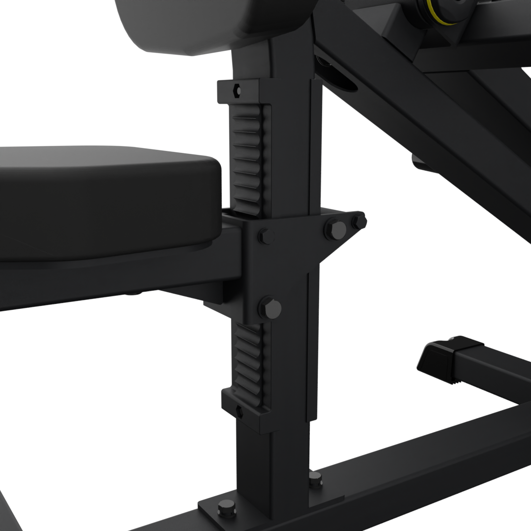 Gronk Fitness Plate Loaded Bicep & Tricep Workout Machine - Strength Training Equipment for Home & Commercial Gyms | Perfect for Arm Muscle Building & Toning