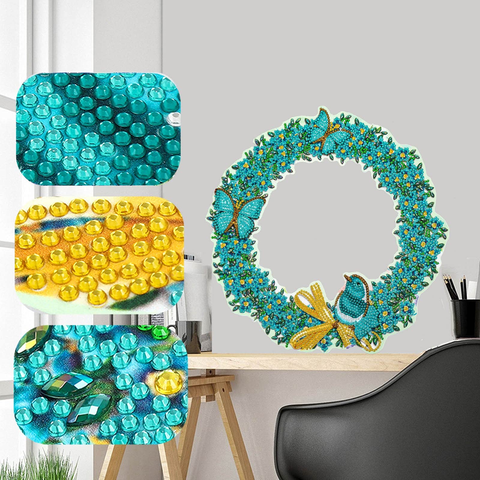 Lapirek Diamond Painting Kits for Adults - DIY Home Decor Art, Wall Decor for Living Room, Bedroom, Office - Perfect Gift for Relaxation & Stress Relief