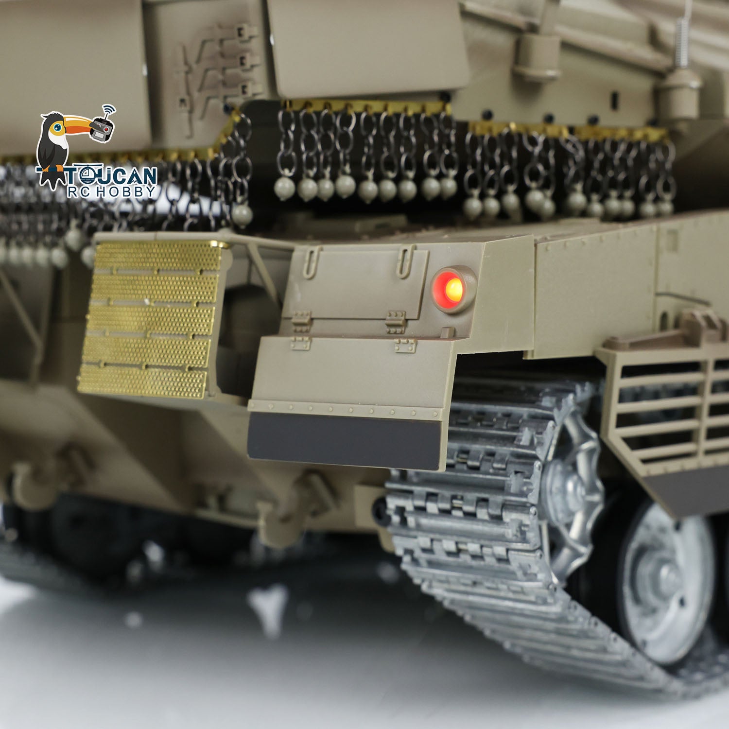 Heng Long 1/16 Scale RC Tank TK7.0 IDF Merkava MK IV PRO Edition - Metal Gearbox, Sprockets & Tracks - Realistic Military Toy for Adults & Collectors - Perfect for Battle Simulation, Display & Gift Giving