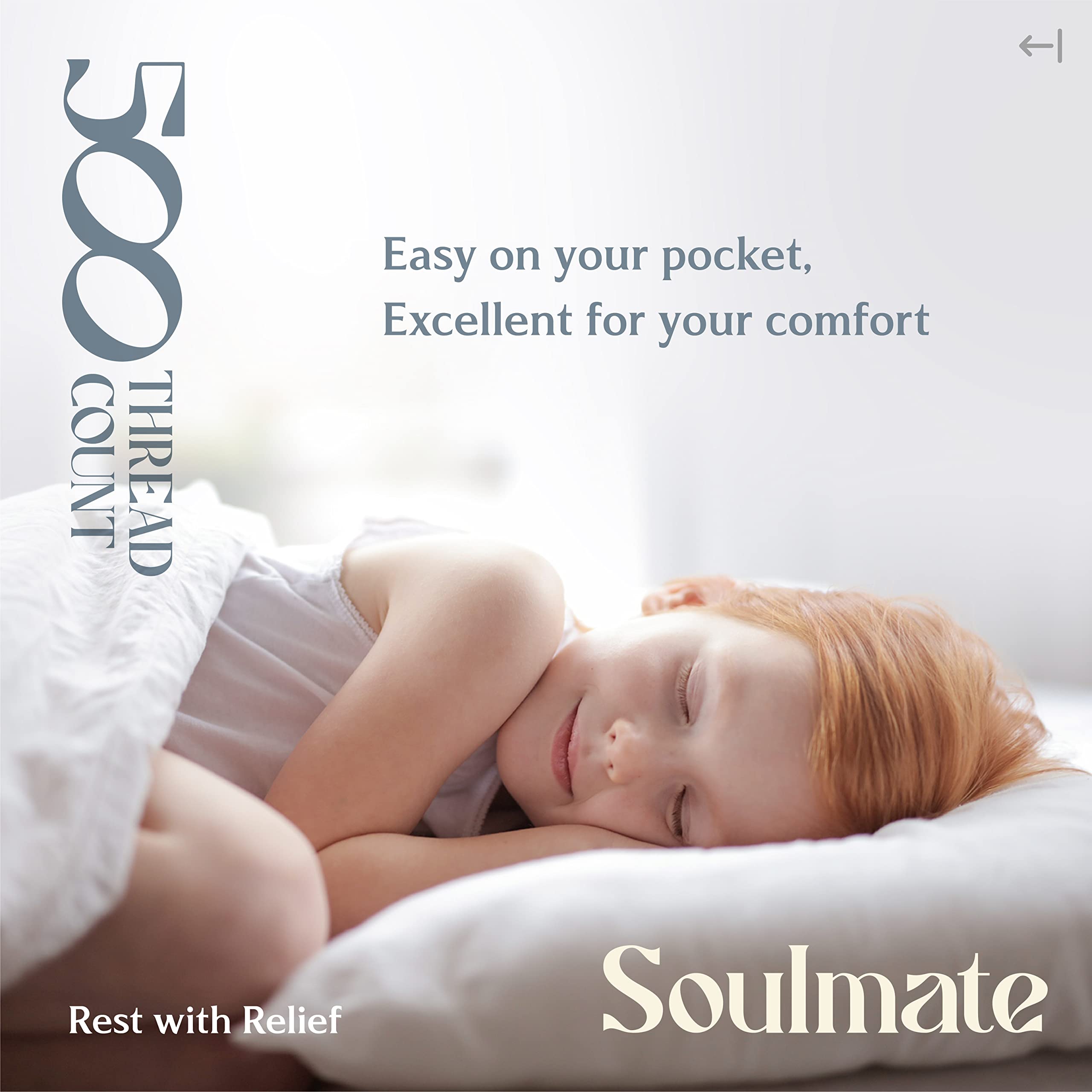 Mayfair Linen 100% Cotton King Size Pillowcases Set of 2 - 500 Thread Count Ultra Soft Sateen Weave Pillow Covers (Silver) | Luxury Bedding for Cool Sleep & Hotel-Style Comfort