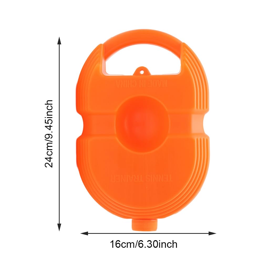 Portable Tennis Trainer Rebound Ball with 3 String Balls - Solo Tennis Training Equipment for Beginners | Perfect for Backyard Practice, Self-Training & Improving Tennis Skills