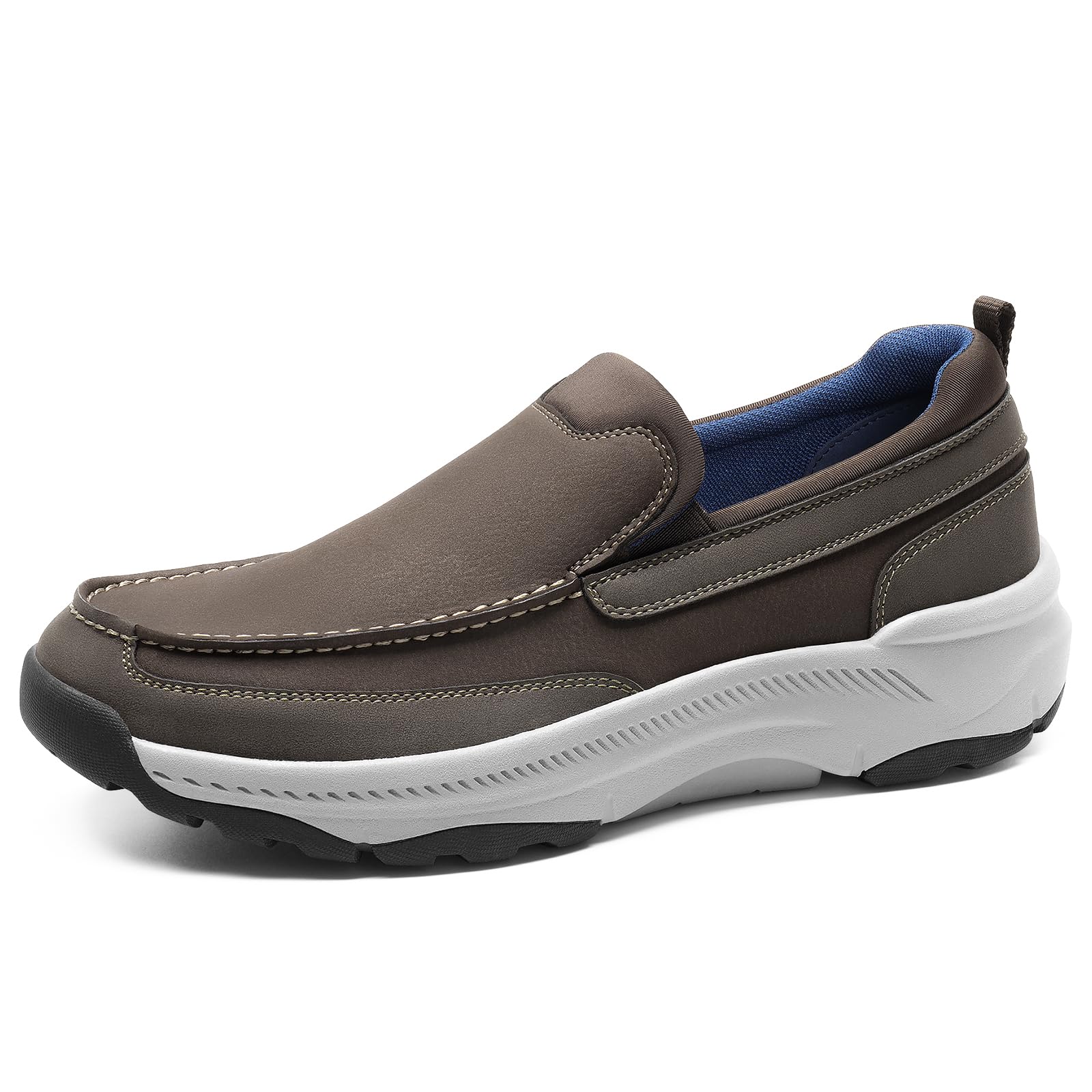 Cestfini Men's Orthopedic Slip-On Walking Shoes - Comfortable Arch Support for Plantar Fasciitis - Perfect for Walking, Travel & Everyday Wear