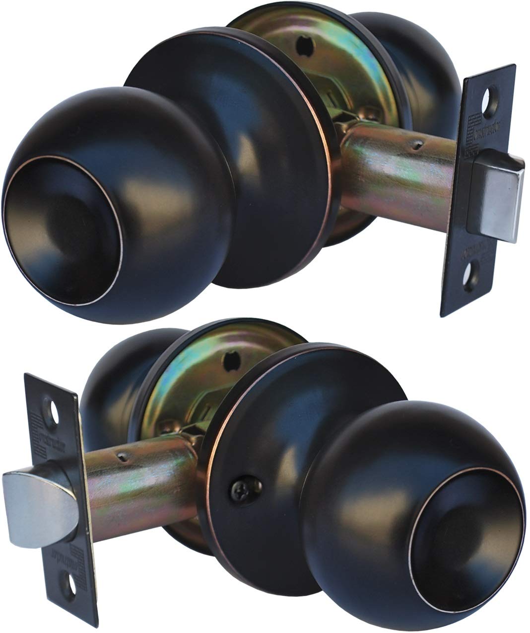 **Wholesale Oil Rubbed Bronze Door Lock Sets - Passage & Privacy Handles & Knobs (Chronos Series) for Home, Office & Apartment Security**