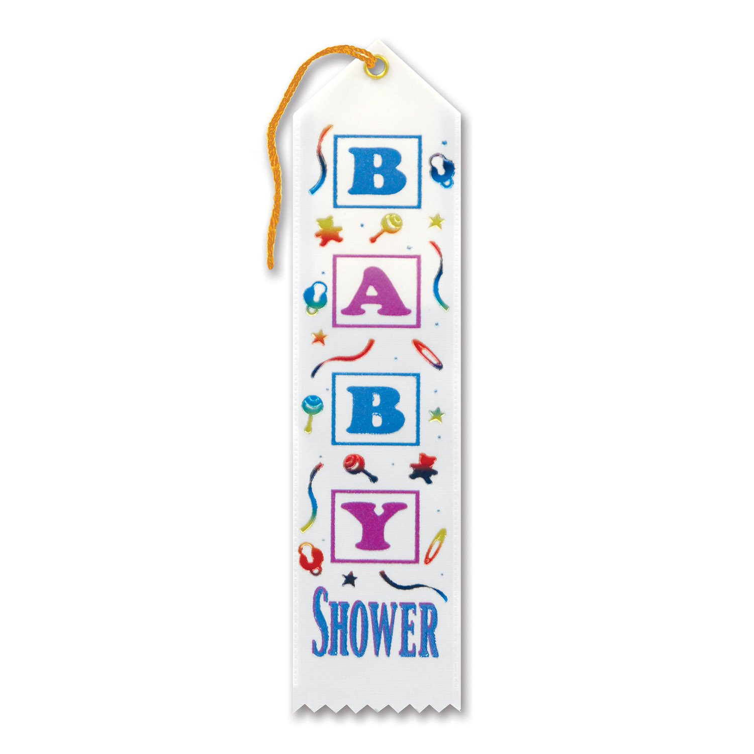 Baby Shower Award Ribbons - 10 Pack Premium Quality Celebration Ribbons for Gender Reveal, Newborn Games, and Party Favors - Perfect for Baby Showers, Birthdays, and Special Events